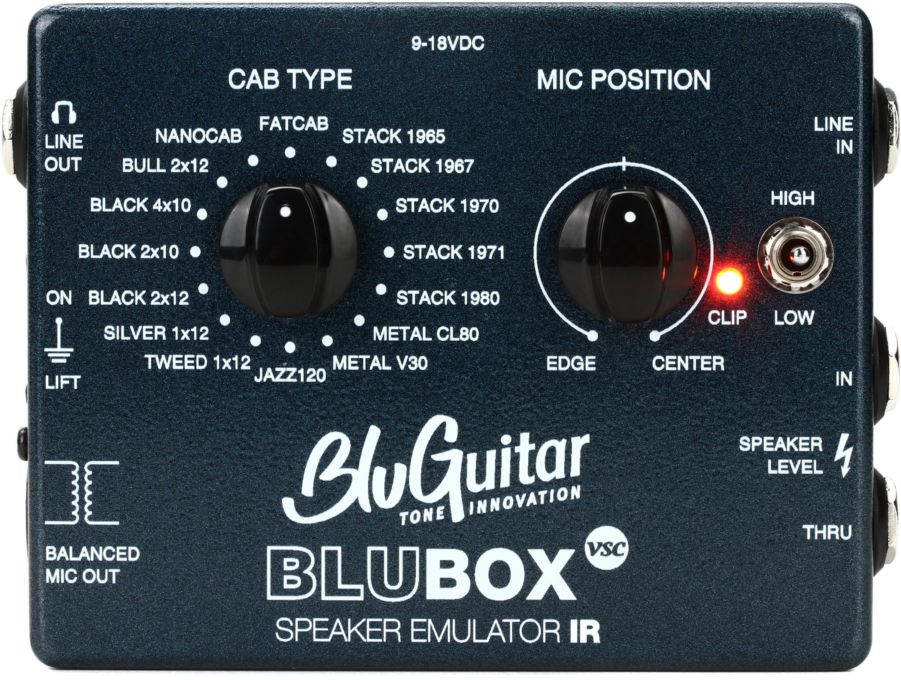 BluGuitar BluBOX Impulse Response Speaker Emulator