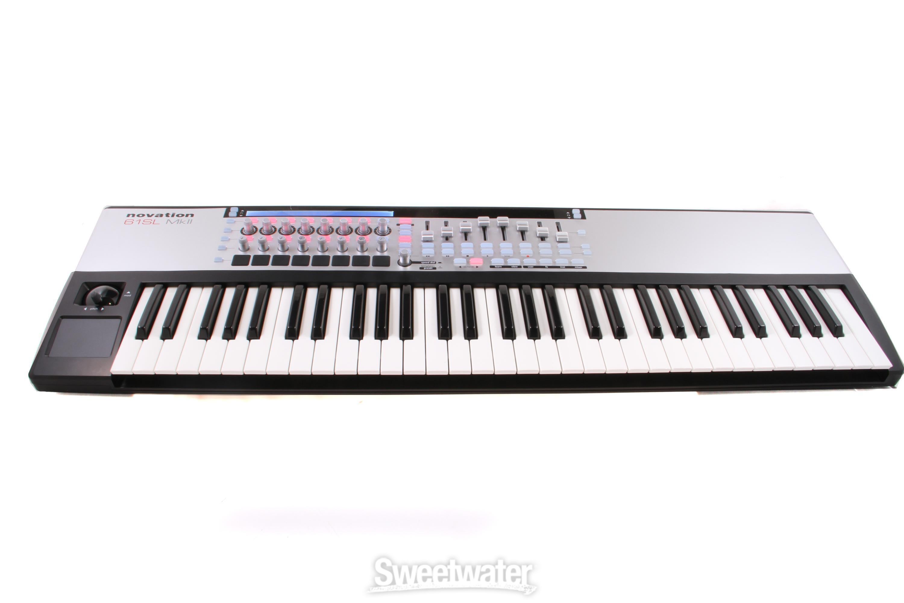 正規品特価NOVATION SL61 MKII MIDIコントローラー 中古・美品 第二弾 MIDIキーボード、コントローラー