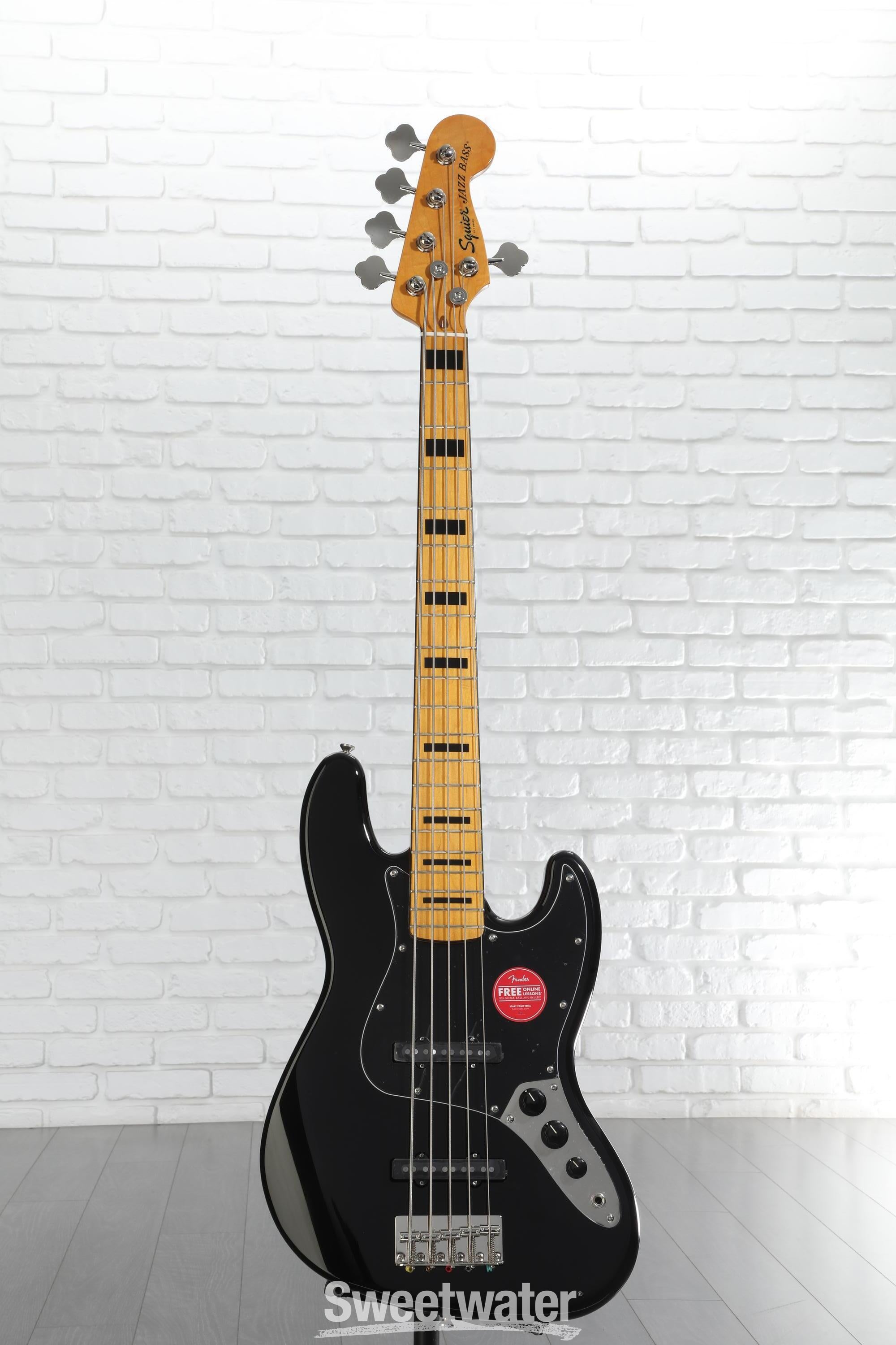 Squier Classic Vibe '70s Jazz Bass V - Natural with Maple
