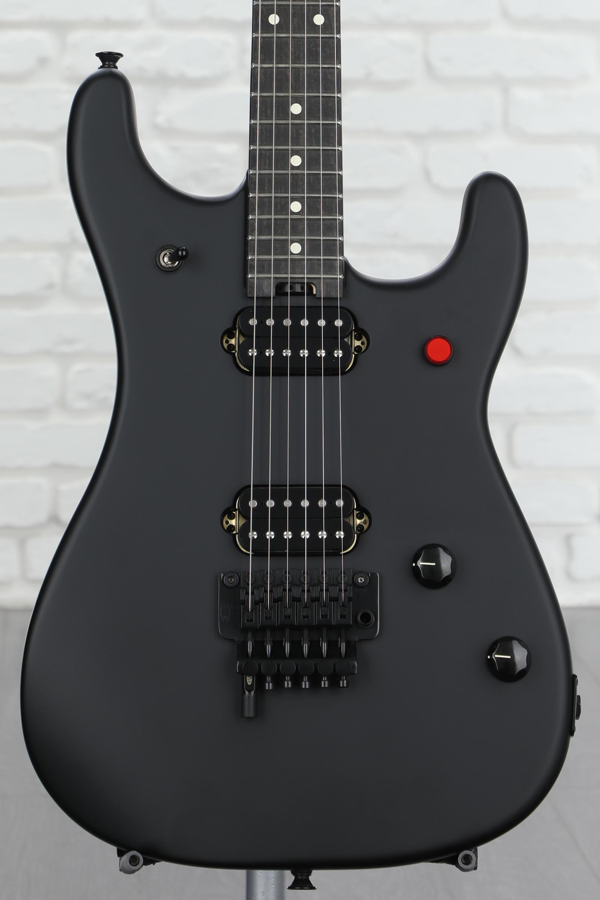 EVH 5150 Series Standard Electric Guitar - Stealth Black with Ebony  Fingerboard