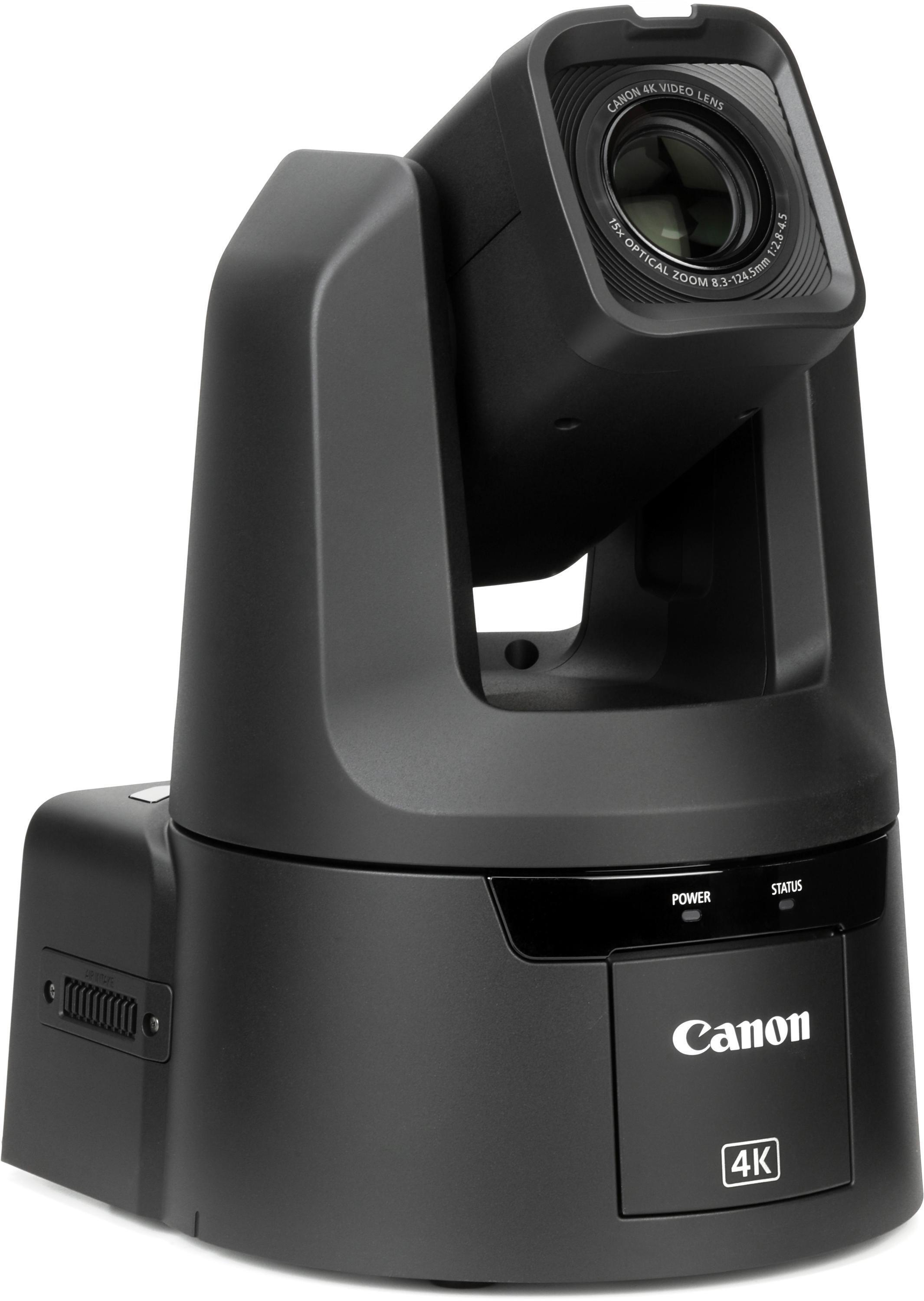 Canon CR-N500 4K UHD Indoor PTZ Camera - Black | Sweetwater