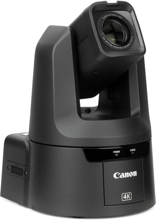Canon CR-N500 4K UHD Indoor PTZ Camera Black Sweetwater