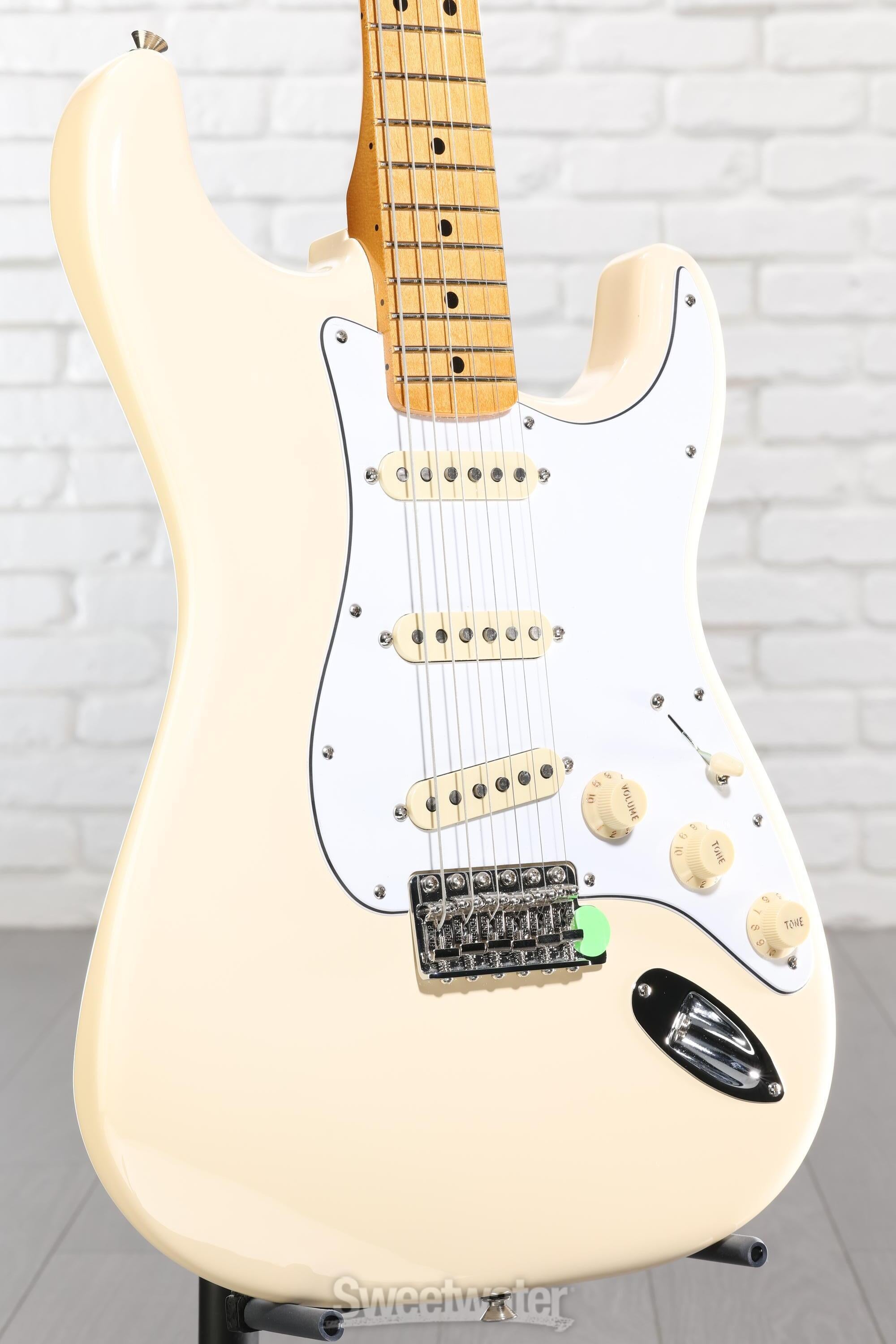 Fender Jimi Hendrix Stratocaster - Olympic White with Maple