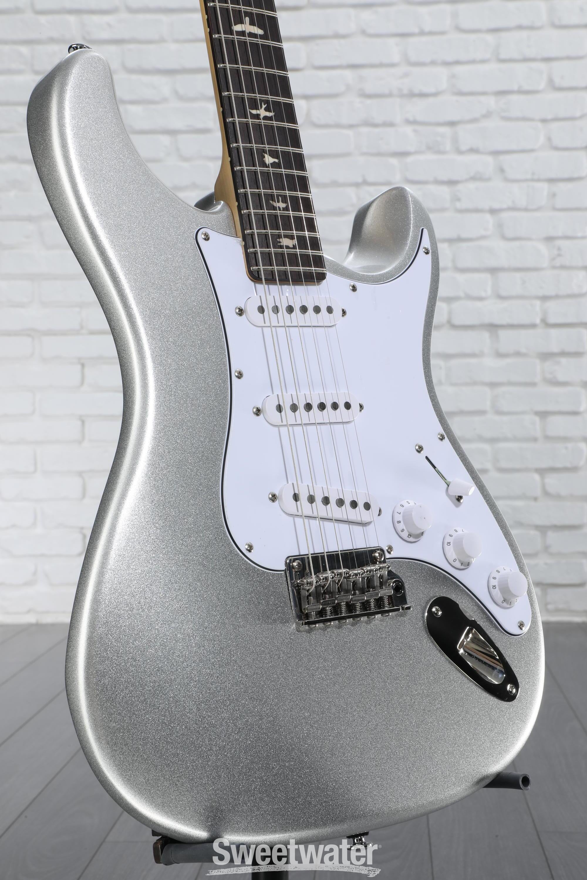 PRS SE Silver Sky Electric Guitar - Platinum Spark