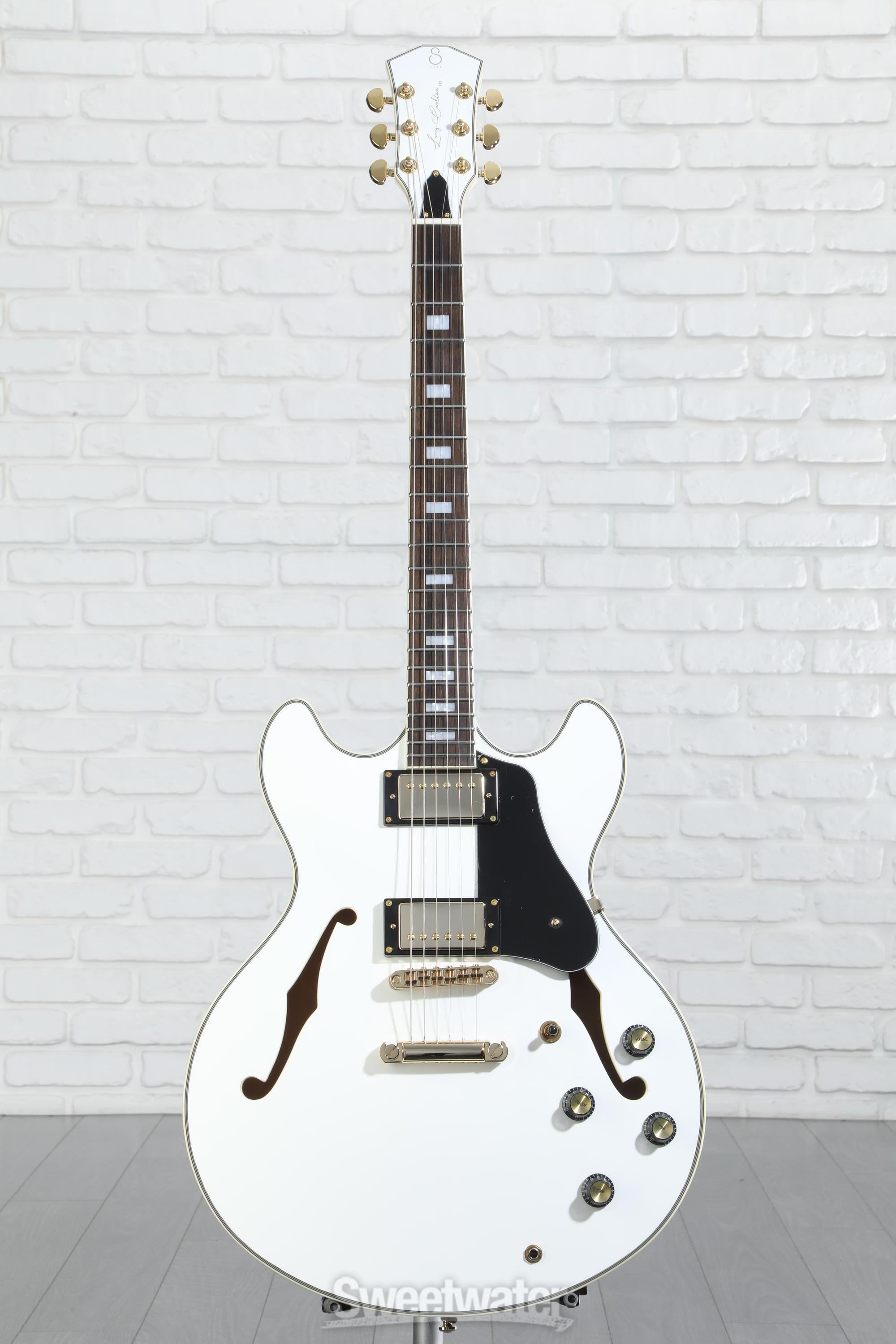 Sire Larry Carlton H7 Semi-hollow Electric Guitar - White