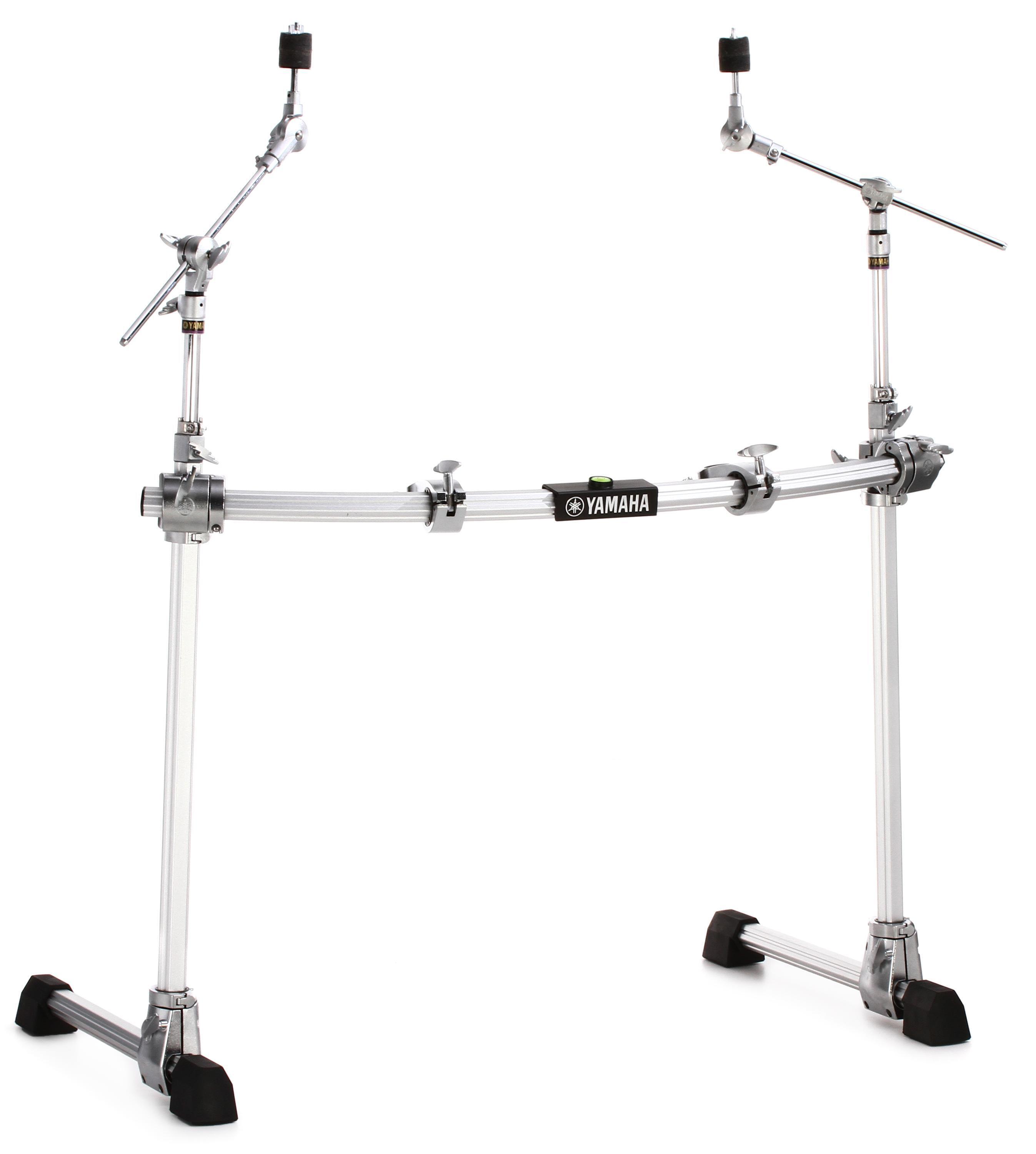 Yamaha HXR2CHLII Hexrack 2-leg Rack System with Cymbal Boom Arms |  Sweetwater