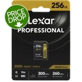 Photo of Lexar Professional 2000x SDHC/SDXC UHS-II Card Gold Series - 256GB, UHS-II, U3, V90
