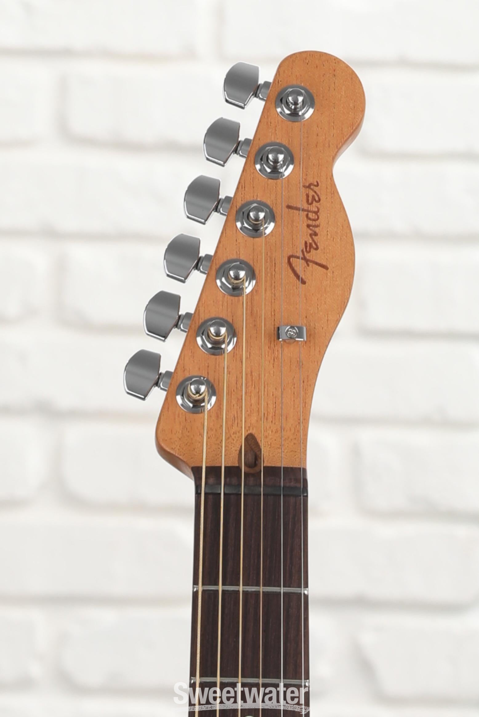 Fender Acoustasonic Player Telecaster Acoustic-electric Guitar - Shadow Burst with Rosewood Fingerboard