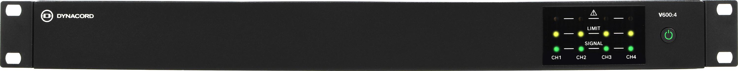 Photo of Dynacord V600:4 600-watt 4-channel 70V Power Amplifier