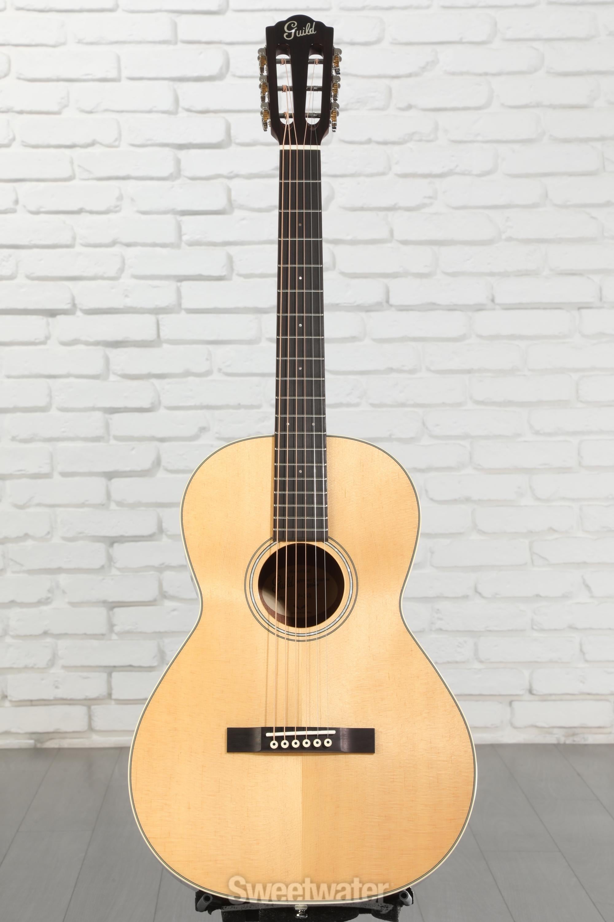 Guild P-240 Memoir Acoustic Guitar - Natural | Sweetwater
