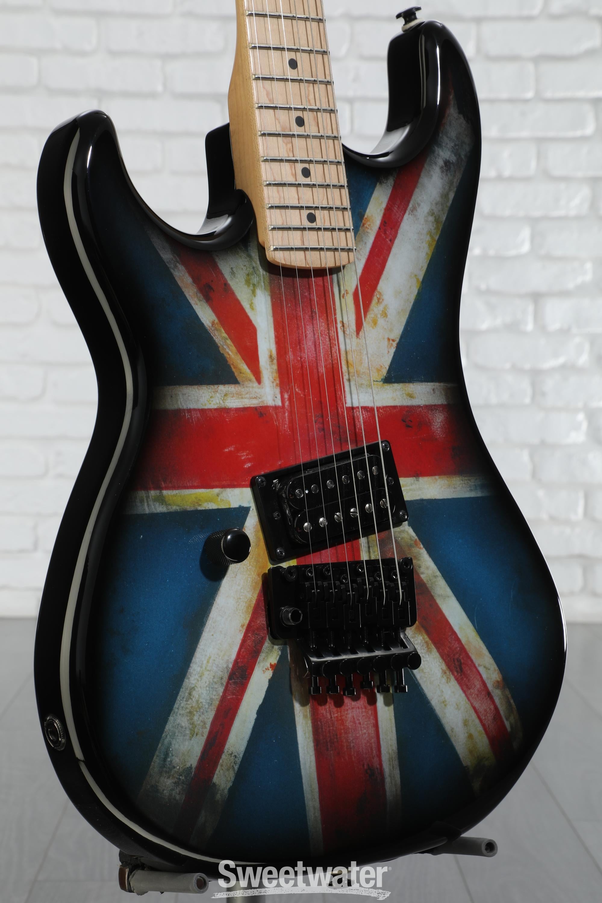 Photo of Kramer Nick Bowcott Signature Baretta Left-handed Electric Guitar - Union Jack