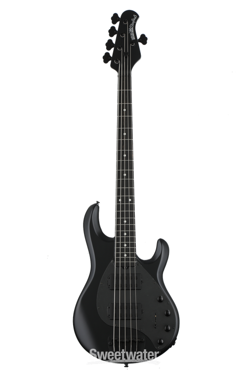 Ernie Ball Music Man StingRay5 HH Neck-through - Stealth Black