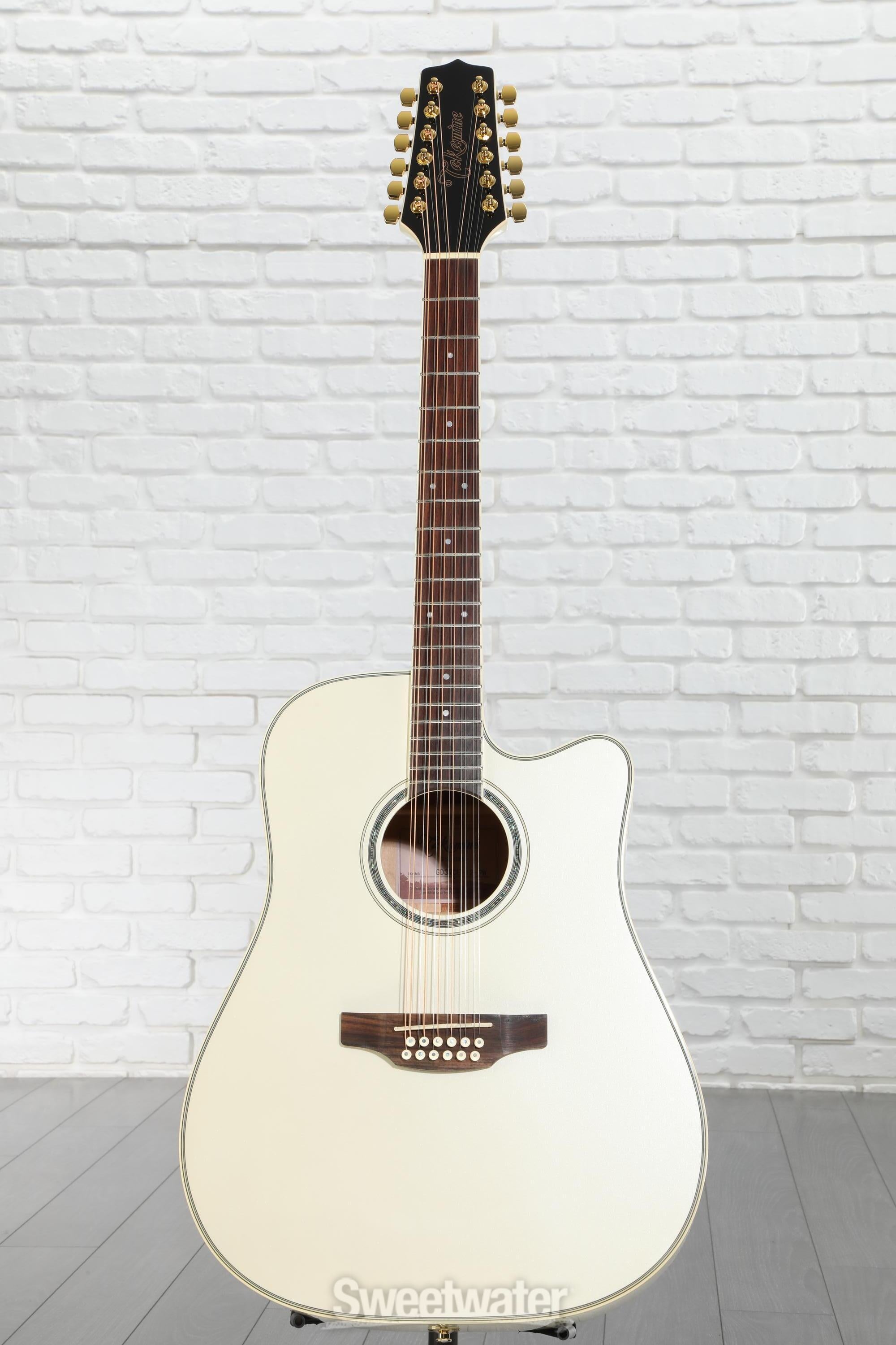 Takamine GD-37CE PW 12-string Acoustic-electric Guitar - Pearl White
