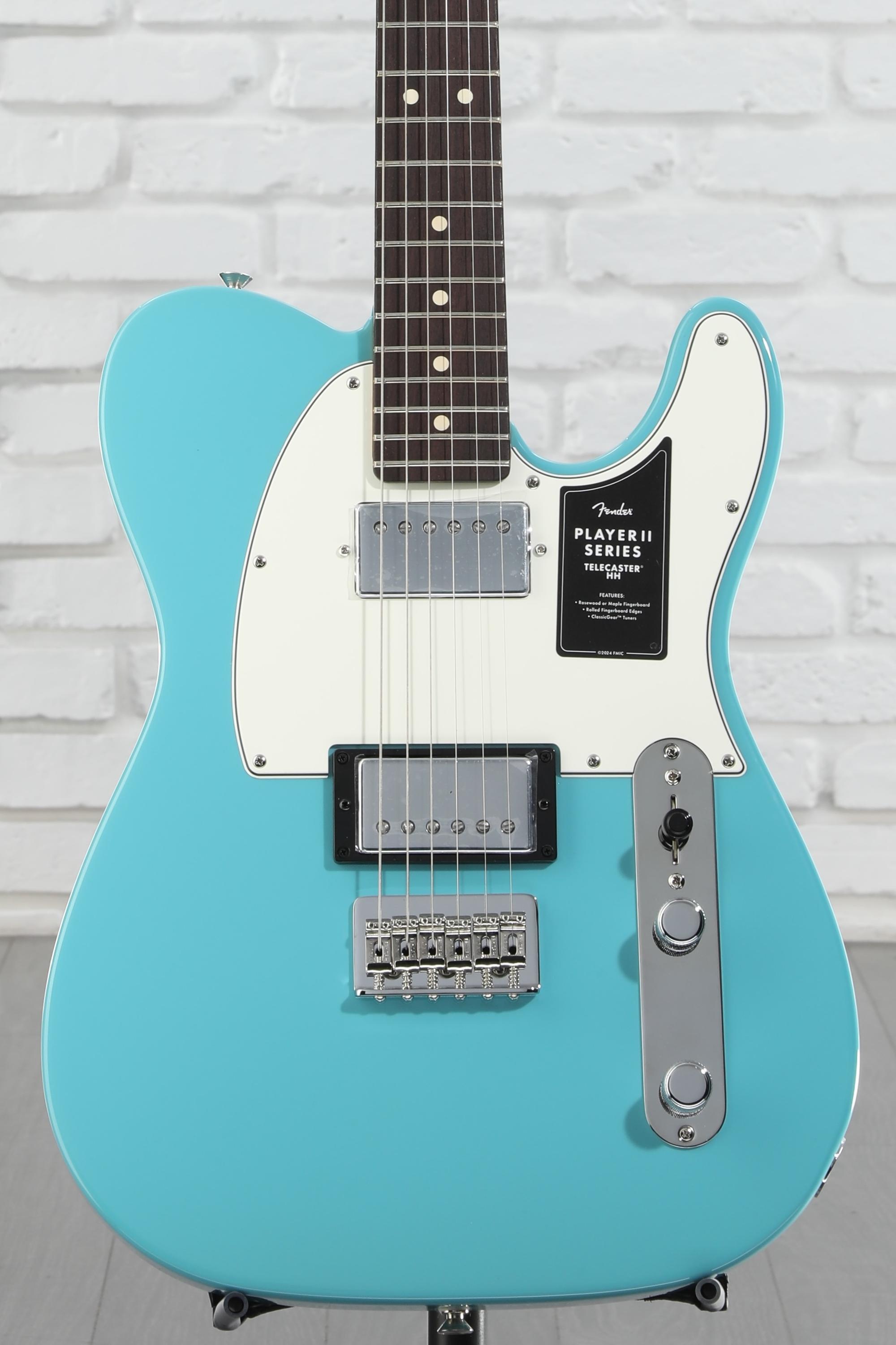 Fender Player II Telecaster HH Electric Guitar - Aquatone Blue