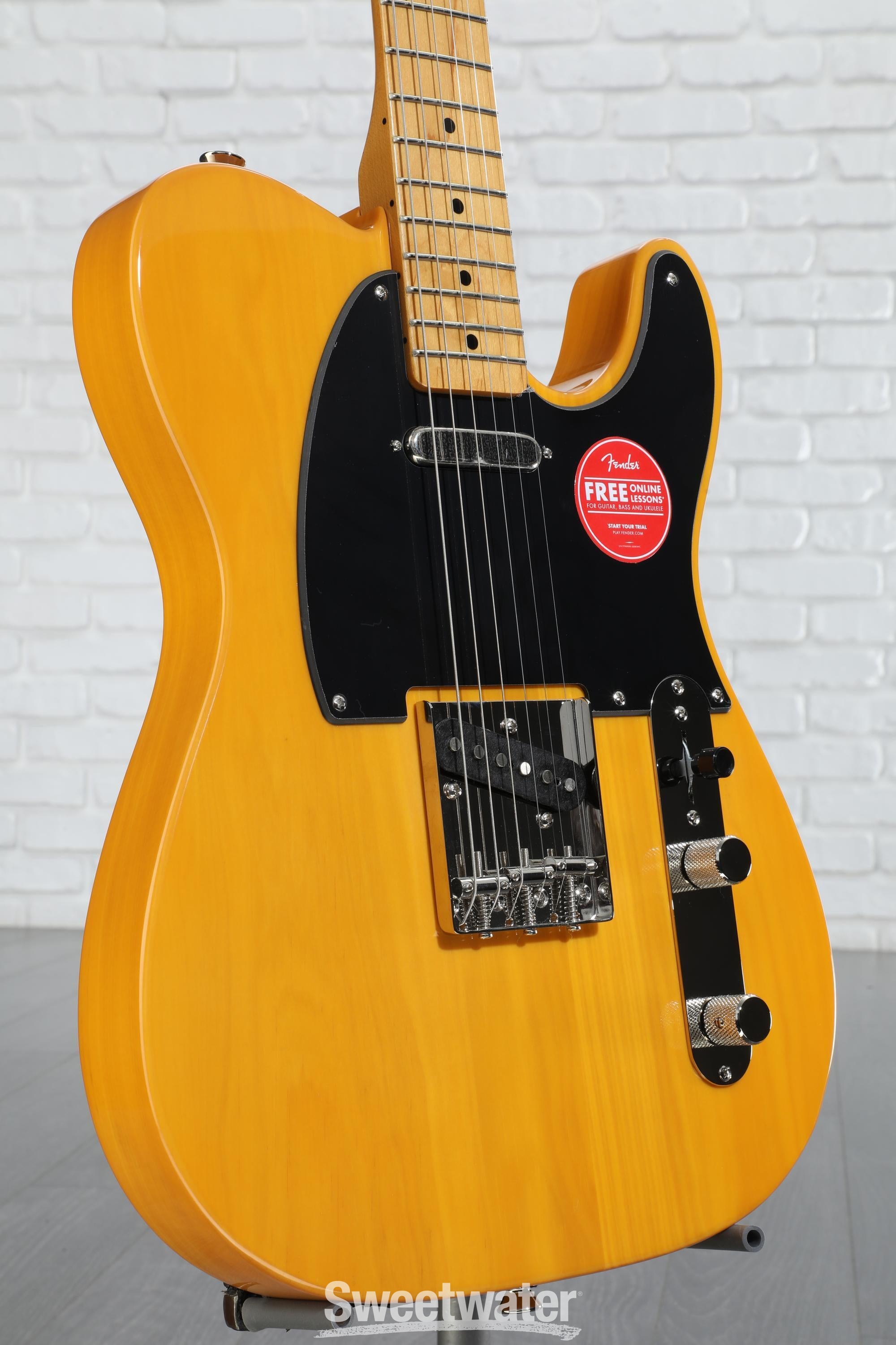 【2024福袋】 Telecaster '50s Vibe Classic Squier - Blonde Butterscotch ギター