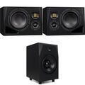 Photo of ADAM Audio A8H 8-inch 3-way Powered Studio Monitor Pair with Sub12 12 inch Powered Studio Subwoofer