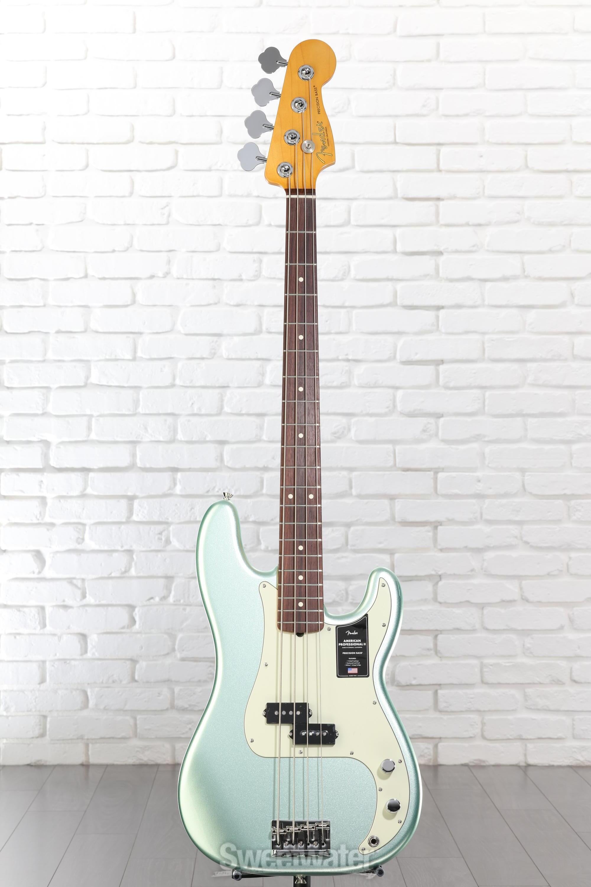 Fender American Professional II Precision Bass - Mystic Surf Green