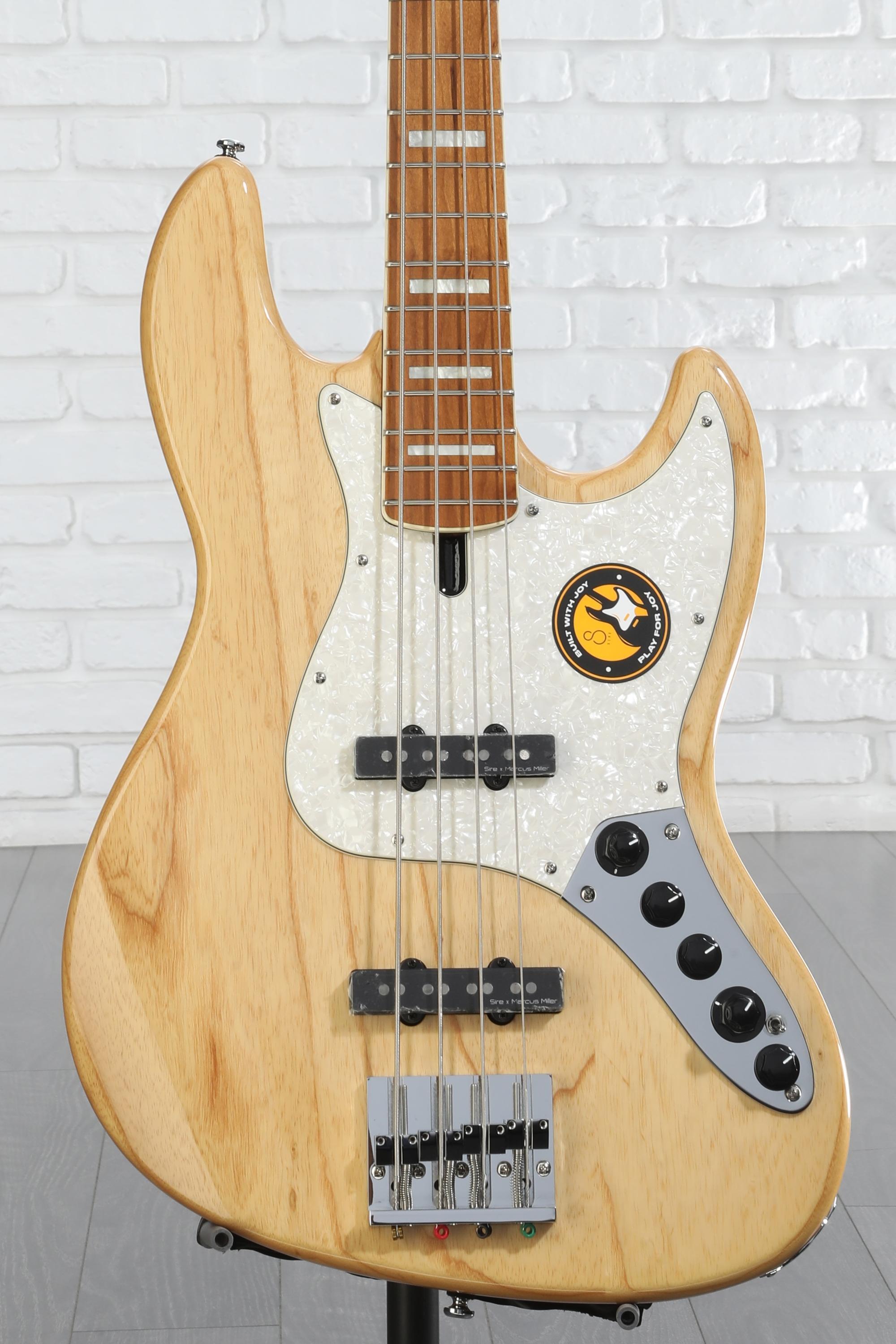 Sire Marcus Miller V8 4-string Bass Guitar - Natural