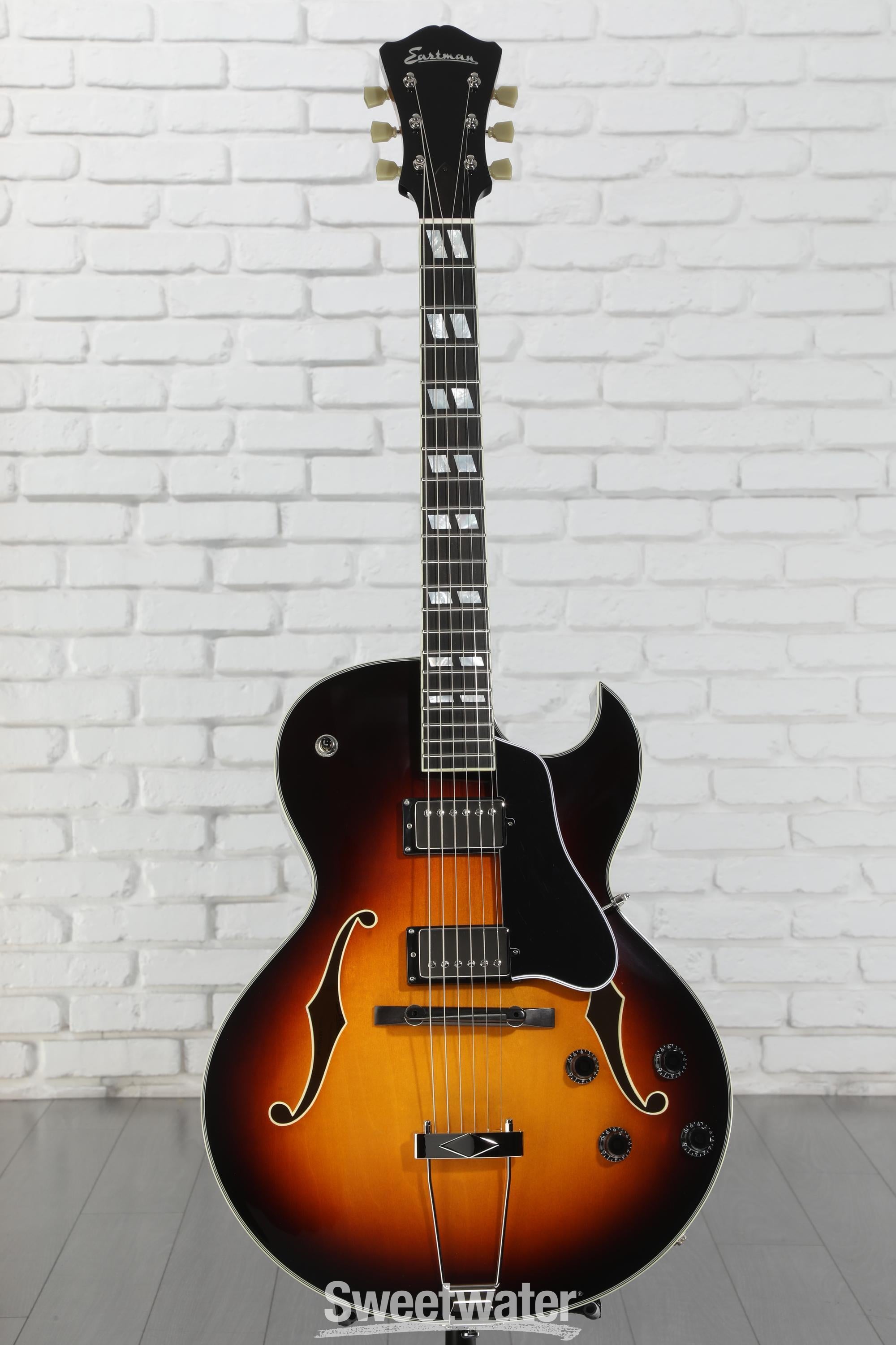 EASTMAN イーストマン AR372CE SB フルアコースティックギター Eastman - AR372CE-SB Archtop with hardshell case | Mass
