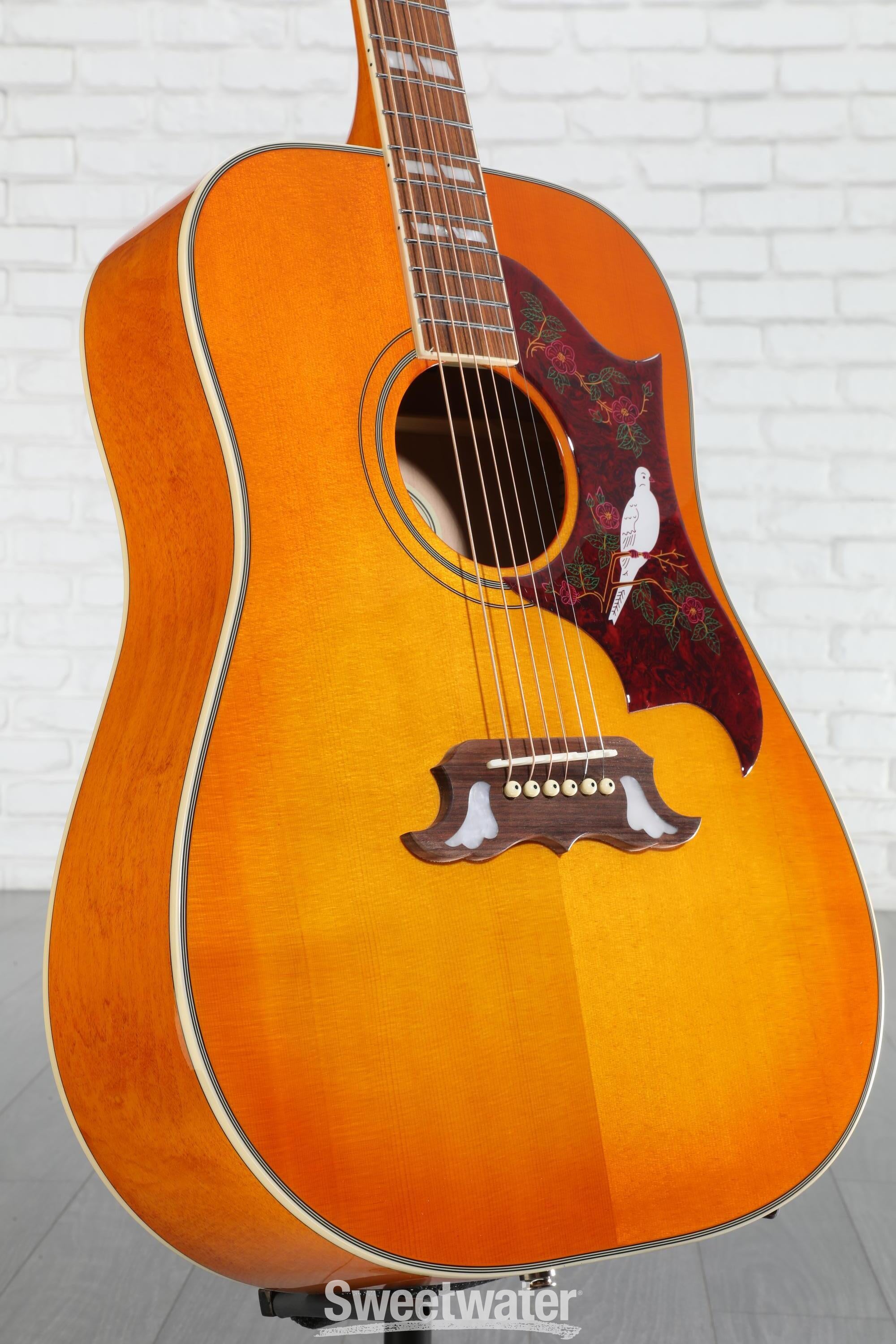 Epiphone Dove Studio Acoustic-electric Guitar - Violin Burst