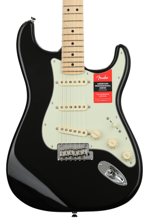 Fender American Professional Stratocaster - Black with Maple