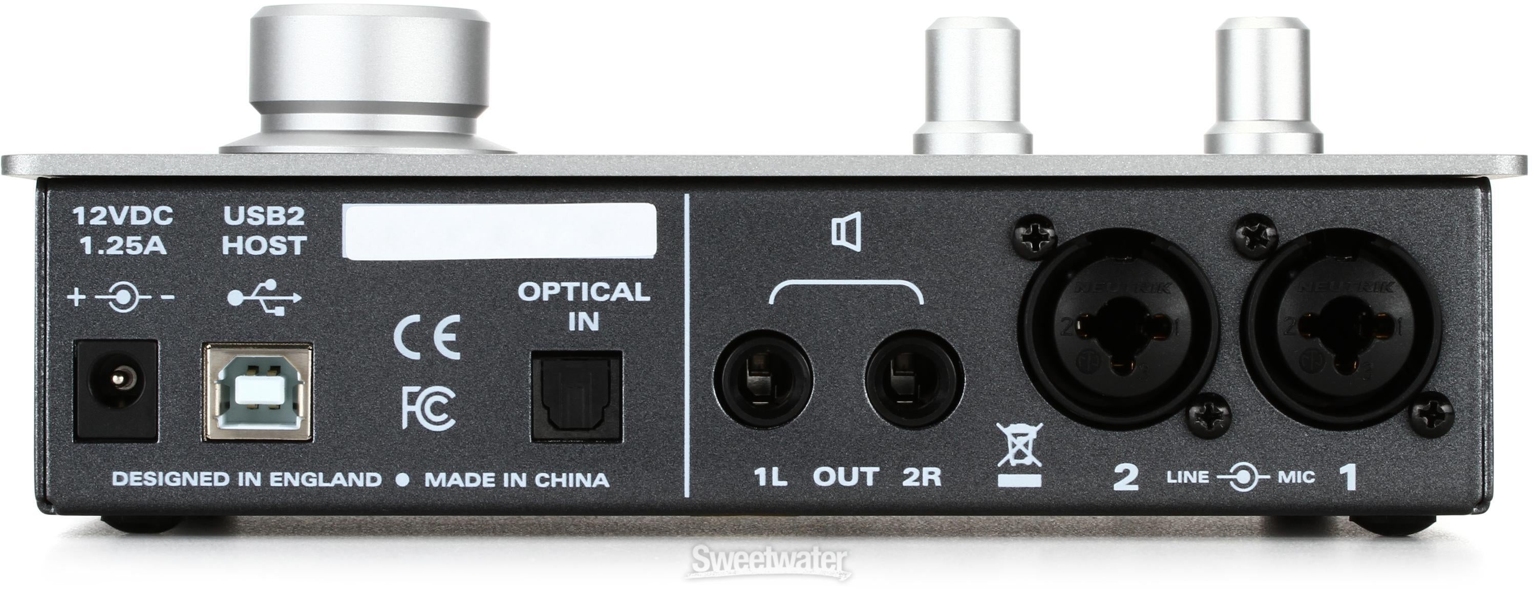 Audient iD14 USB Audio Interface Reviews | Sweetwater