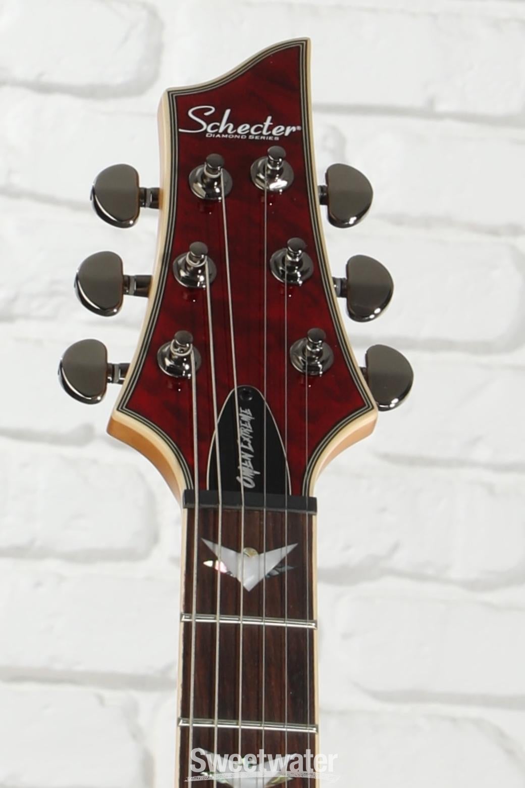 Schecter Omen Extreme-6 Electric Guitar - Black Cherry | Sweetwater