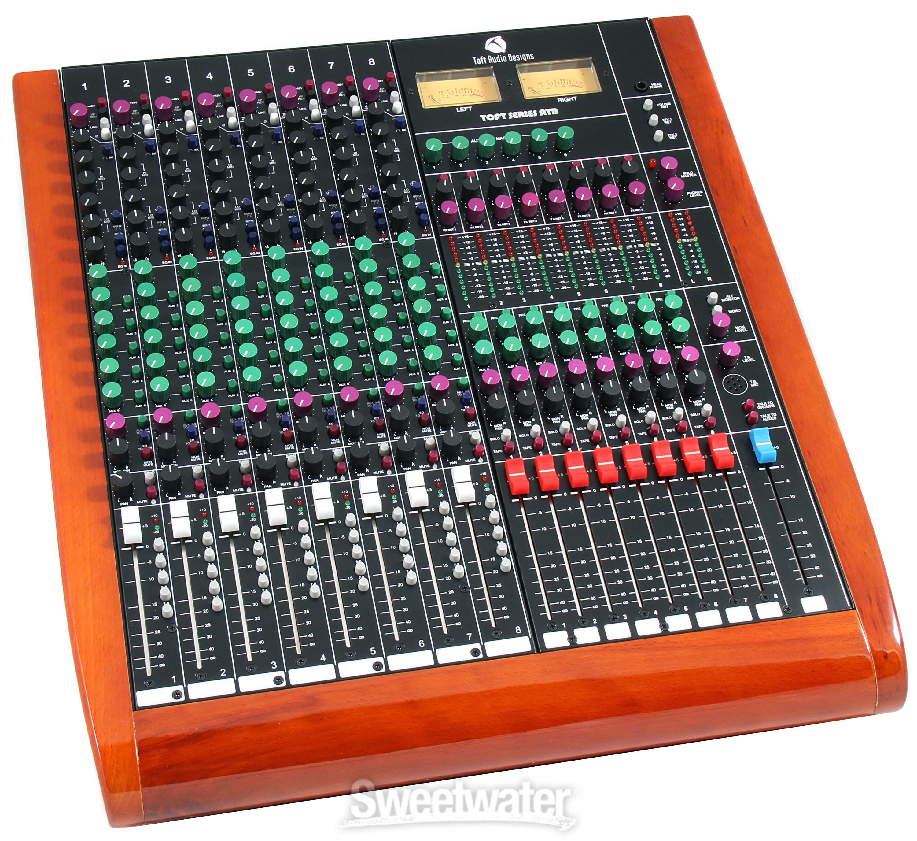 Toft Audio ATB08 Analog Mixing Console | Sweetwater