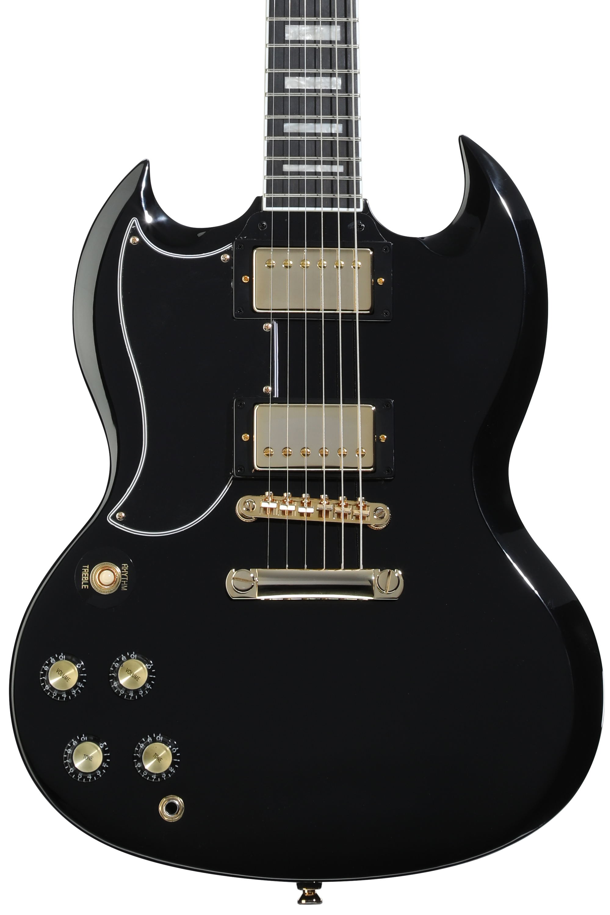 Epiphone SG Custom Ebony レフティ Epiphone SG Custom Left-handed Electric Guitar - Ebony