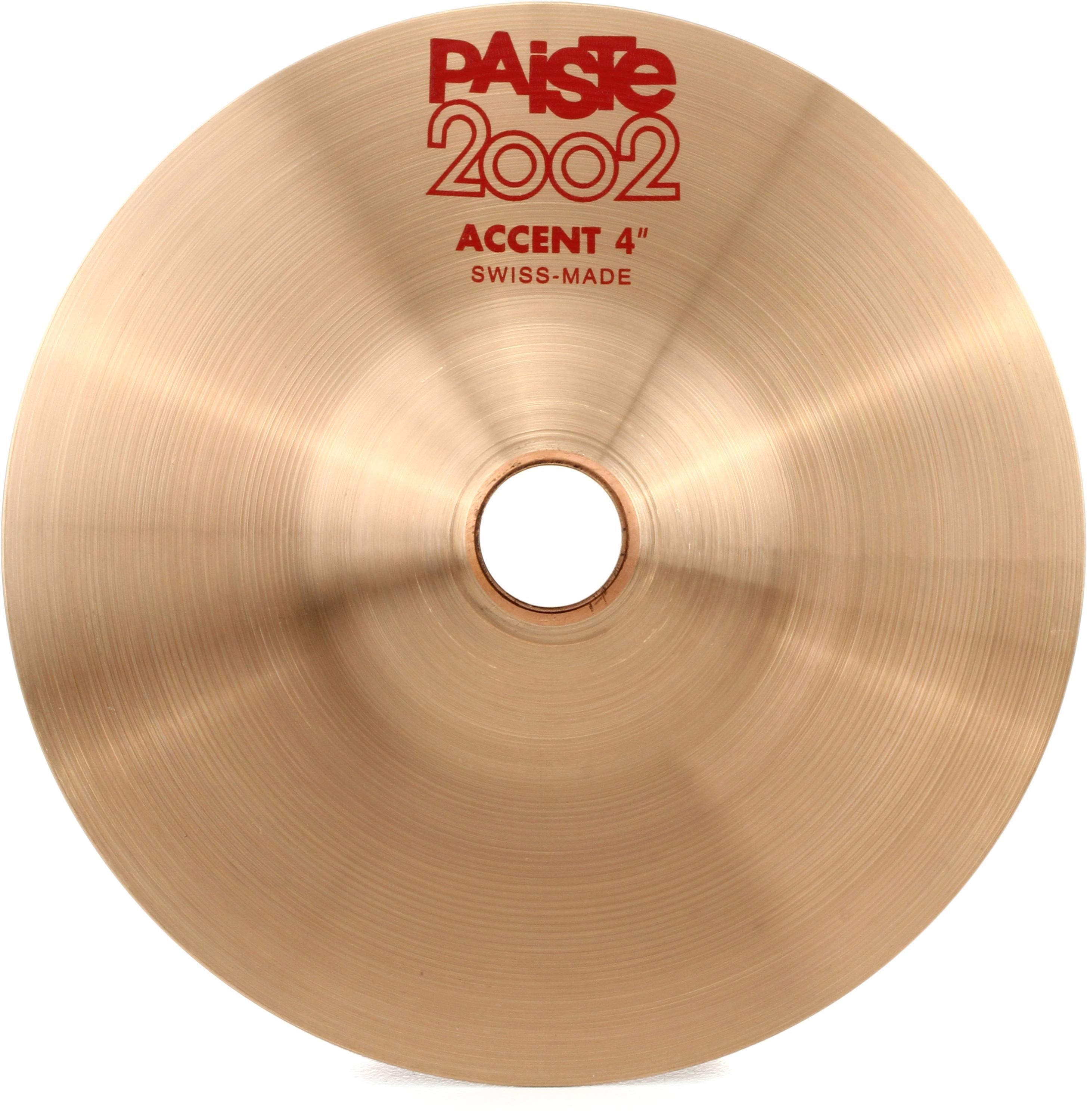 Paiste 4 inch 2002 Accent Cymbal - each