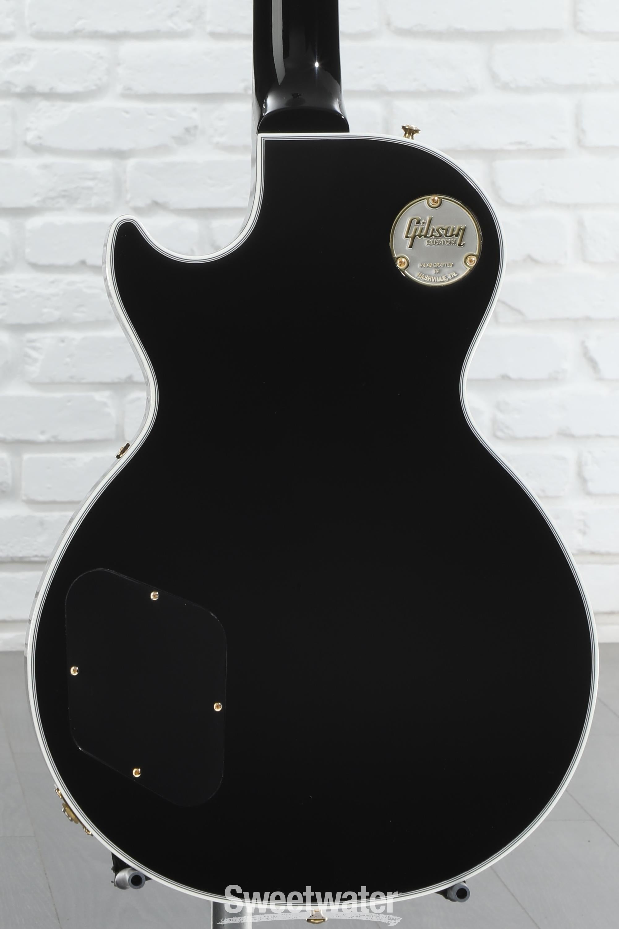 Gibson Custom Les Paul Custom - Ebony with Ebony Fingerboard