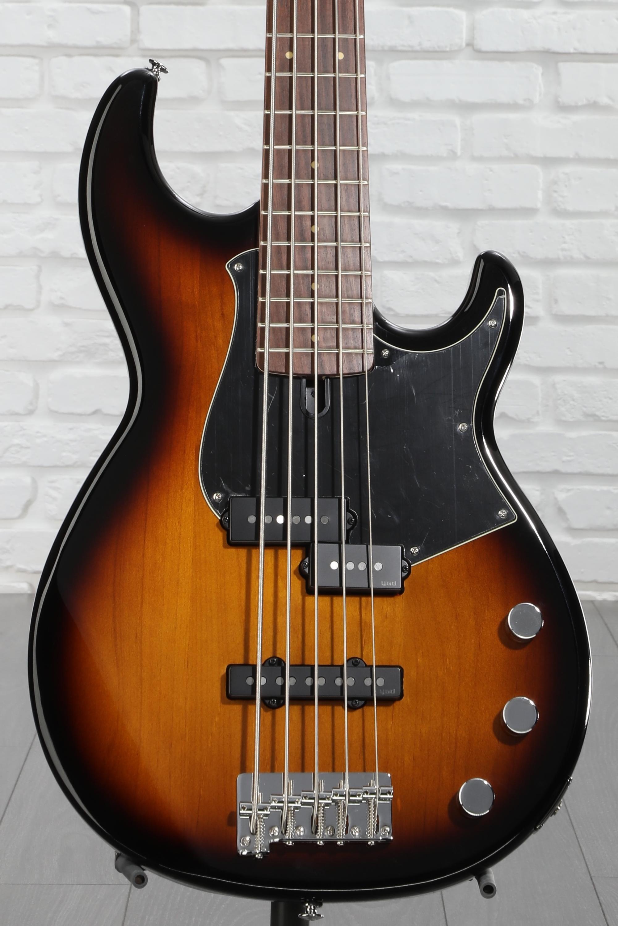 Yamaha BB435 5-string Bass Guitar - Tobacco Brown Sunburst
