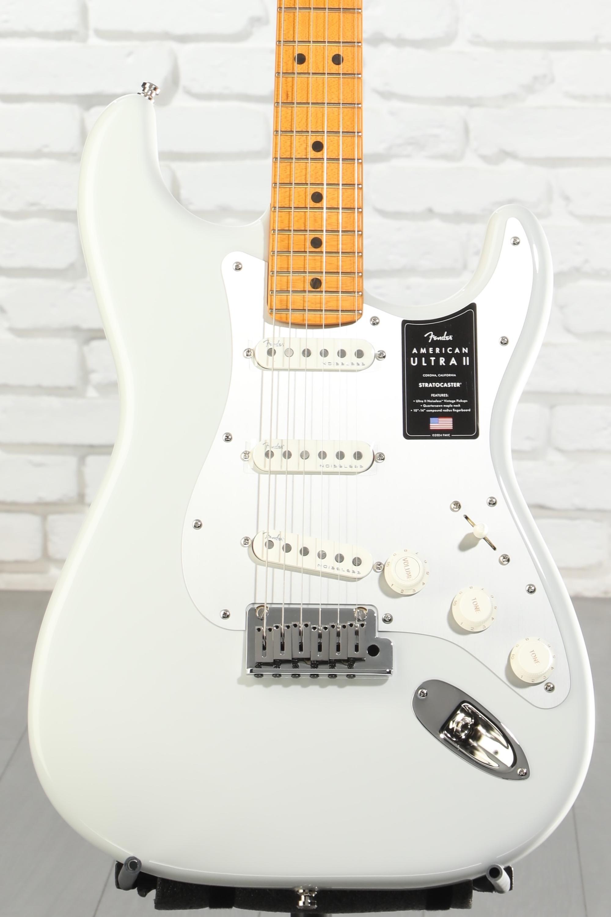 Fender American Ultra II Stratocaster Electric Guitar - Avalanche