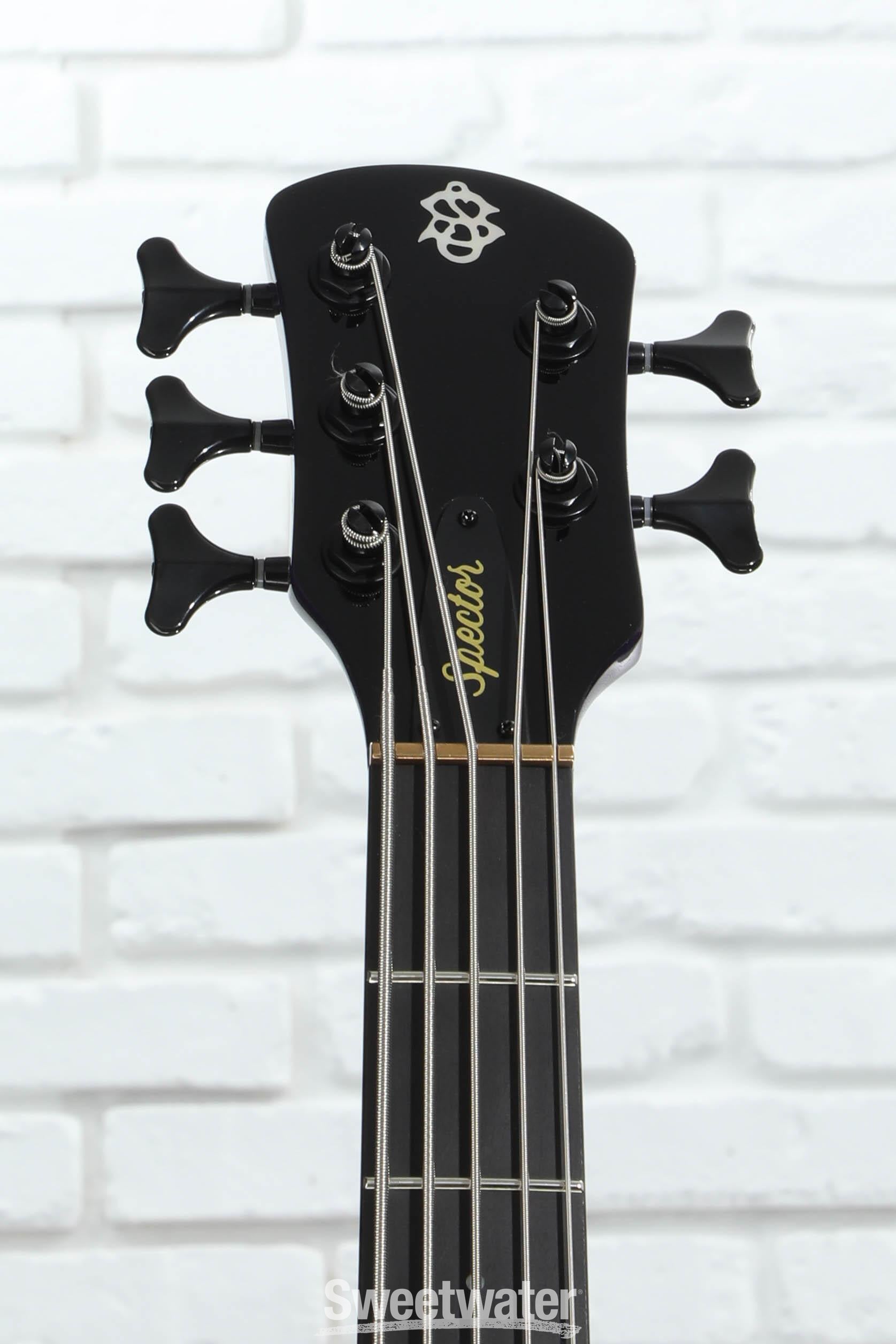 Spector NS Ethos High Performance 5 Bass Guitar - Plum Crazy Gloss