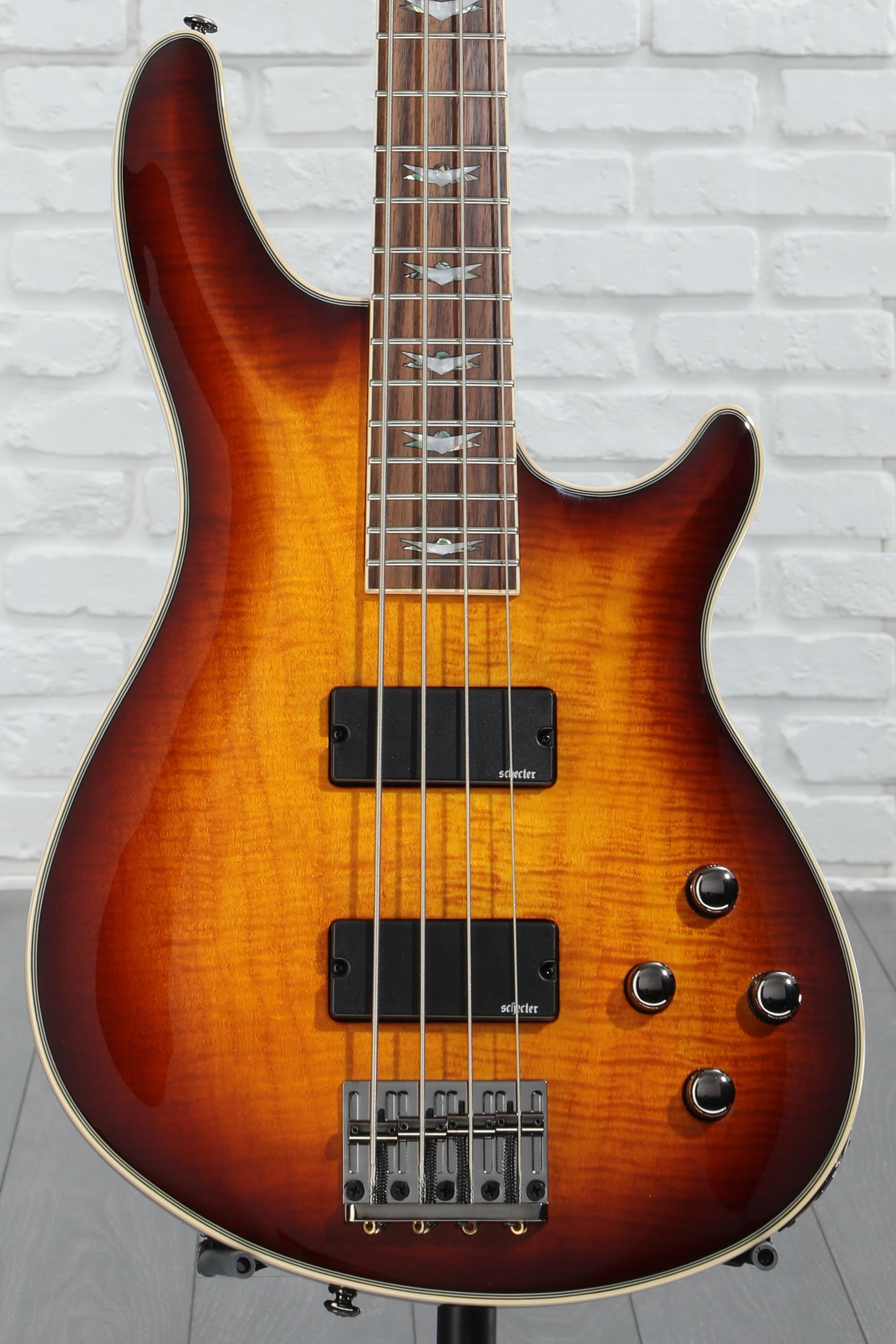 Schecter Omen Extreme-4 Bass Guitar - Vintage Sunburst