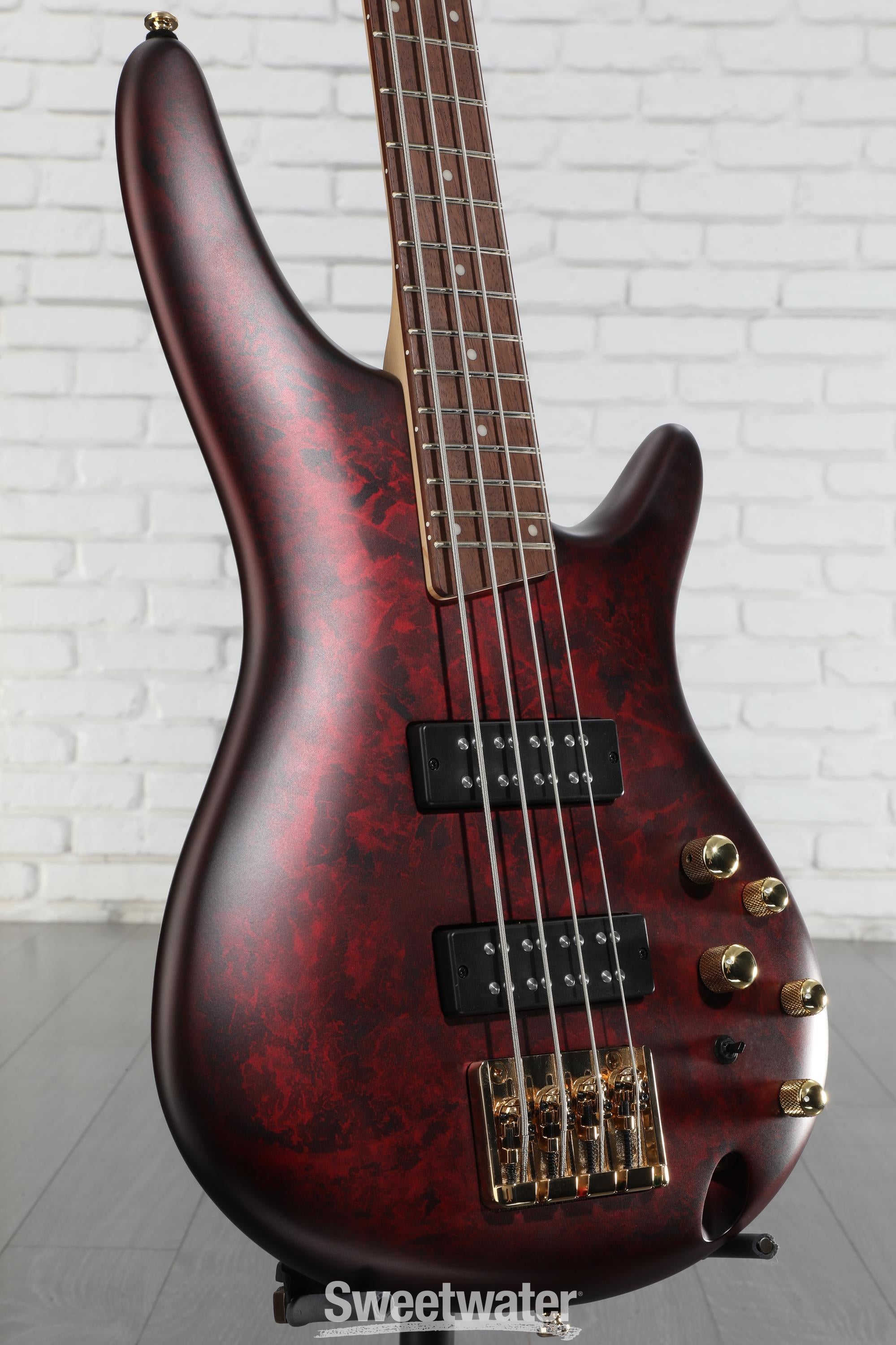 Ibanez SR Standard SR300E Bass Guitar - Wine Red Frozen