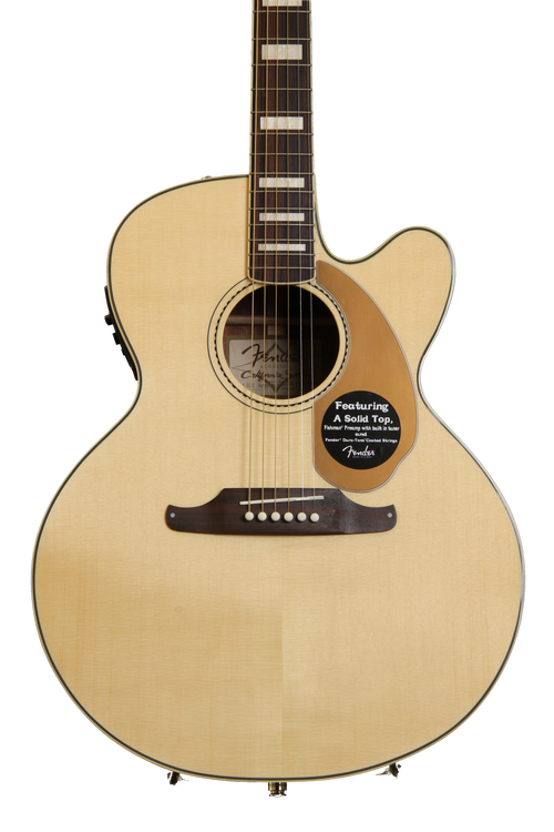 Fender Kingman SCE Jumbo - Natural Jumbo | Sweetwater