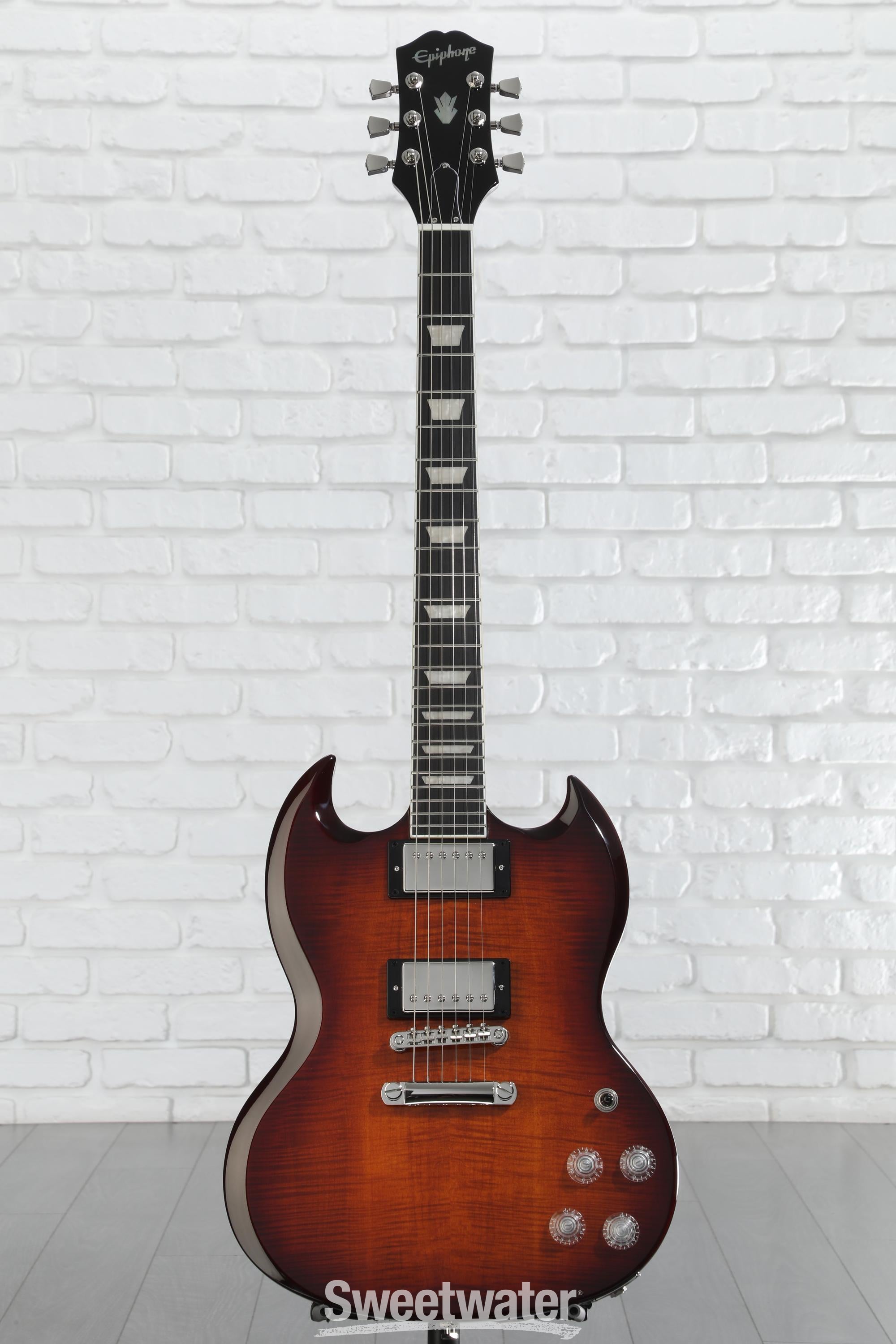 Epiphone SG Modern Figured Electric Guitar - Mojave Burst