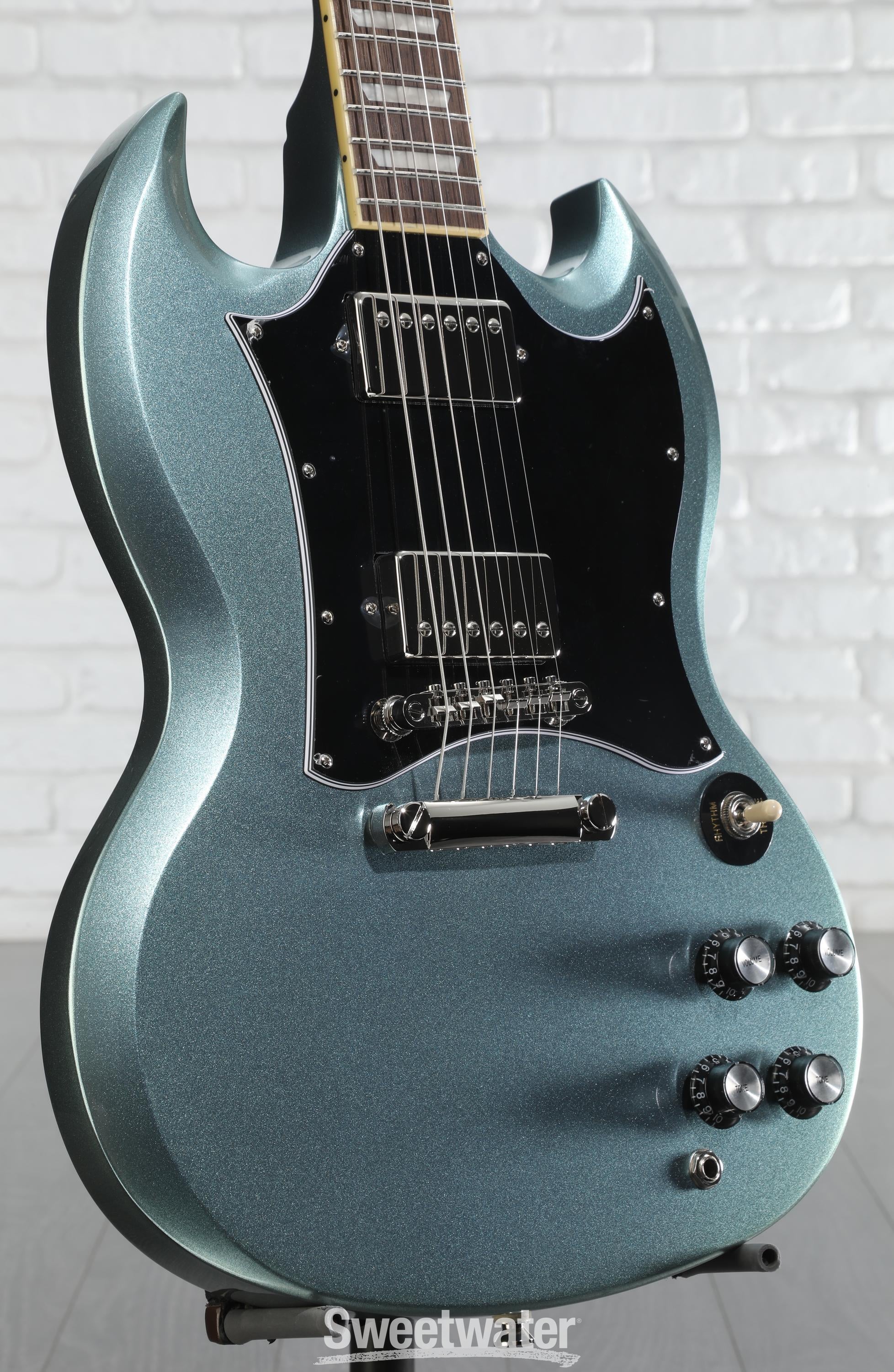 Epiphone SG Standard Electric Guitar - Pelham Blue | Sweetwater