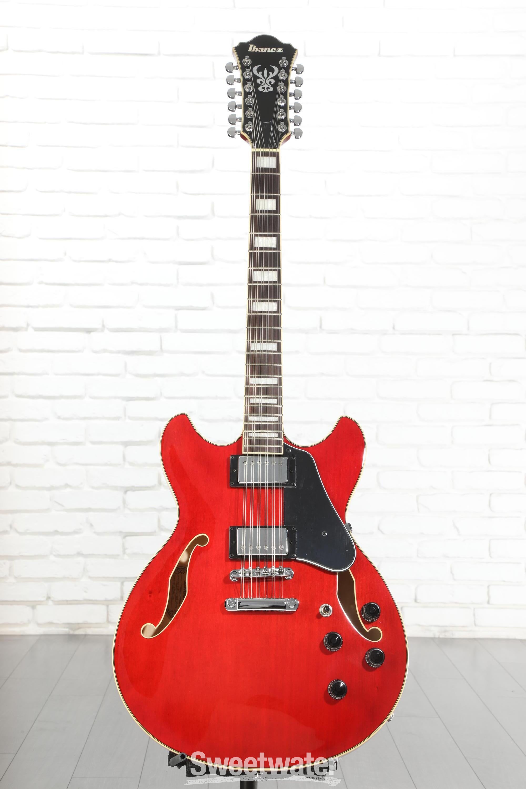 Ibanez Artcore AS7312 Semi-hollow Electric Guitar - Transparent