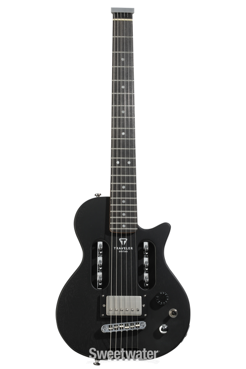 Traveler Guitar EG-1 Mod X Electric Guitar - Black Satin | Sweetwater