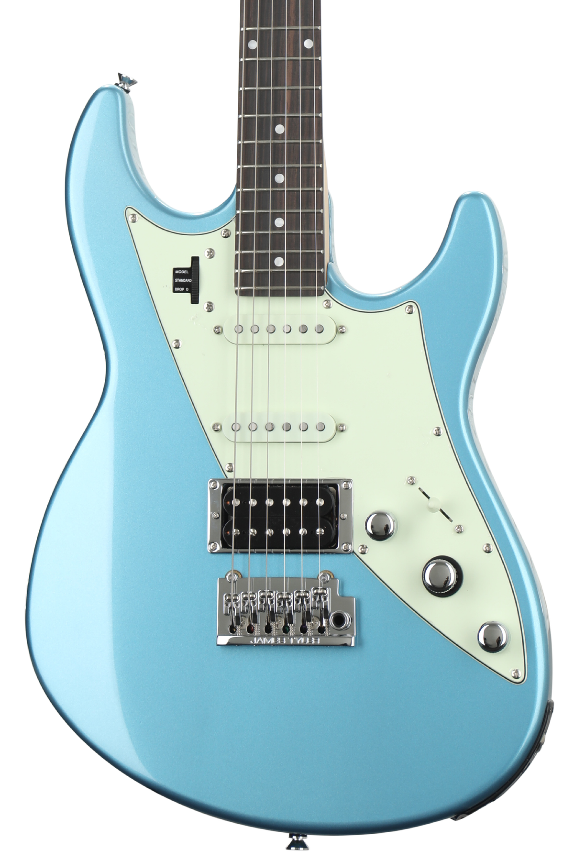Line 6 Variax 水色 エレキギター Line 6 JTV-69 Variax HSS - Lake Placid Blue with Ebony
