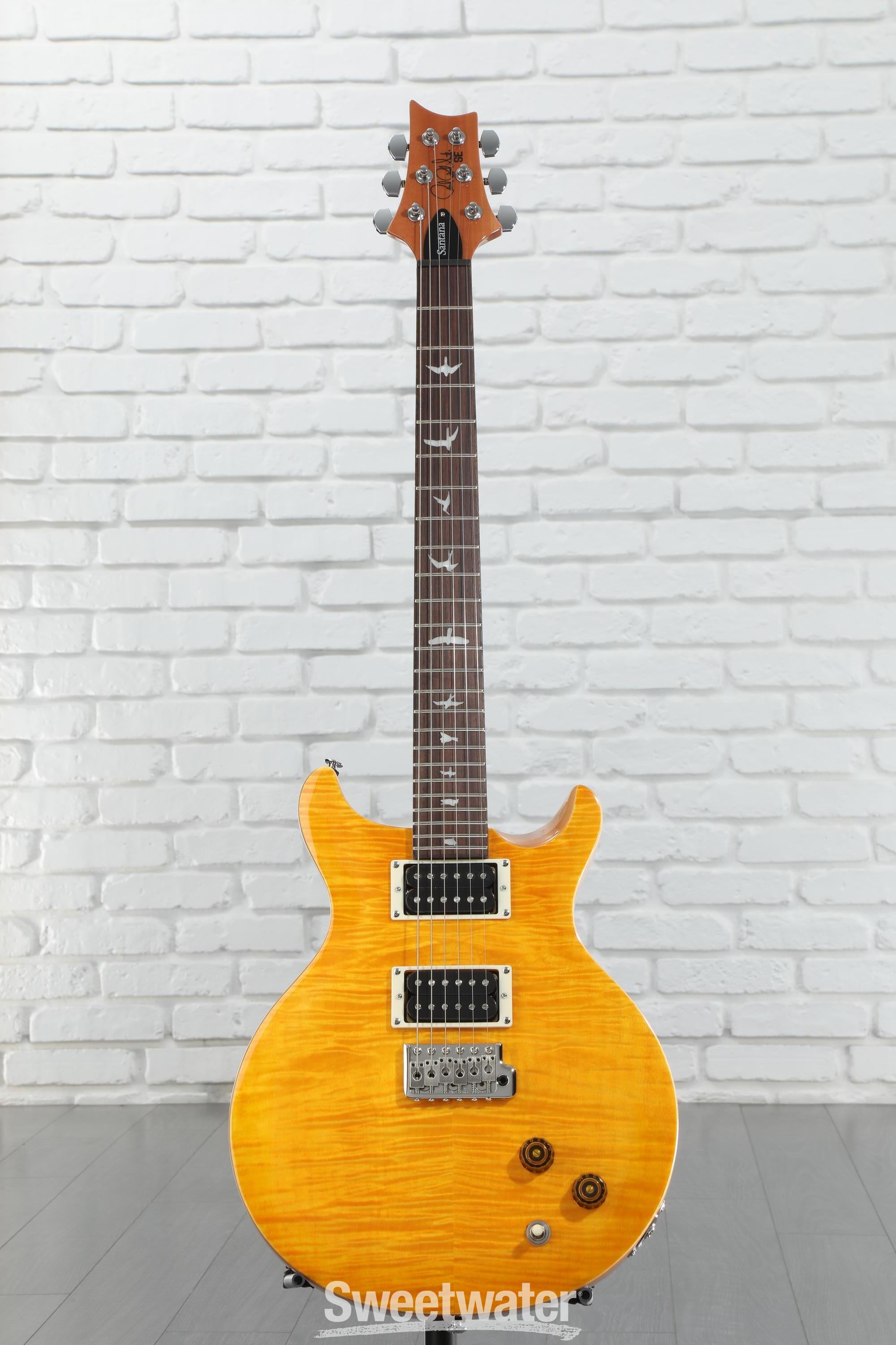 PRS SE Santana Orange (2012) - Guitar Compare