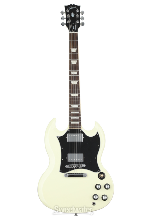 Gibson SG Standard Electric Guitar - Classic White | Sweetwater