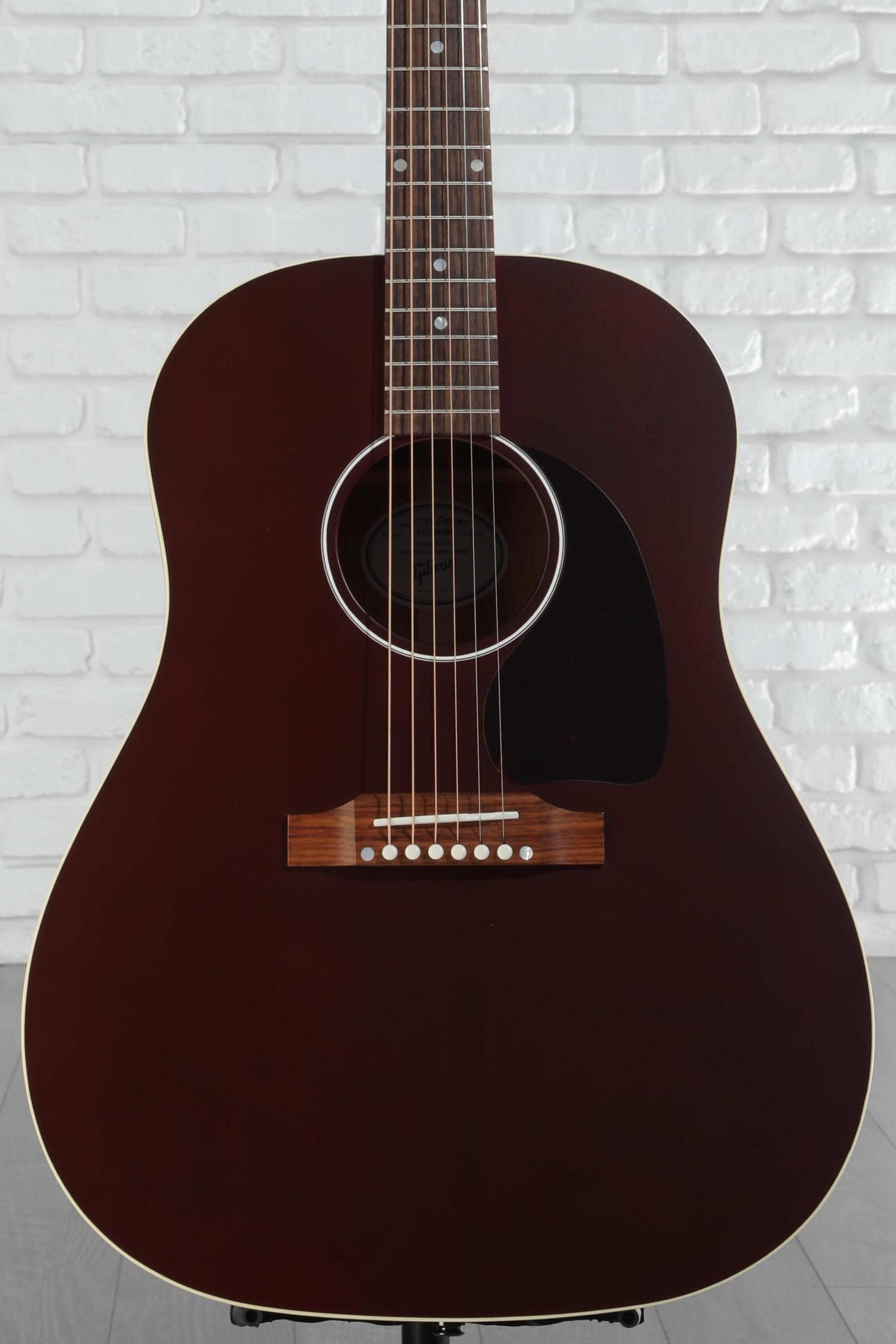 Gibson Acoustic J-45 Special Acoustic-electric Guitar - Wine