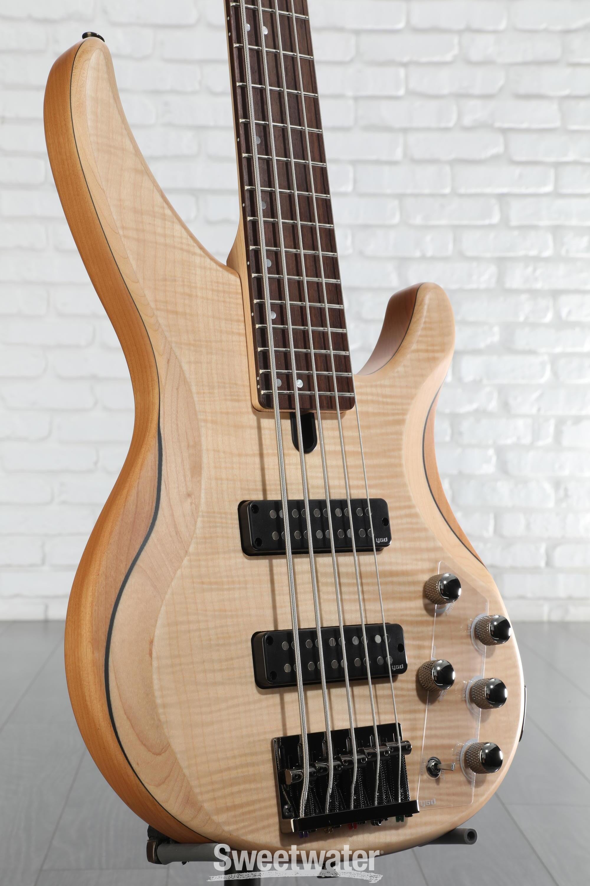Yamaha TRBX605FM NS(Natural Satin)エレキベース Yamaha TRBX605FM 5-string Bass Guitar - Natural Satin