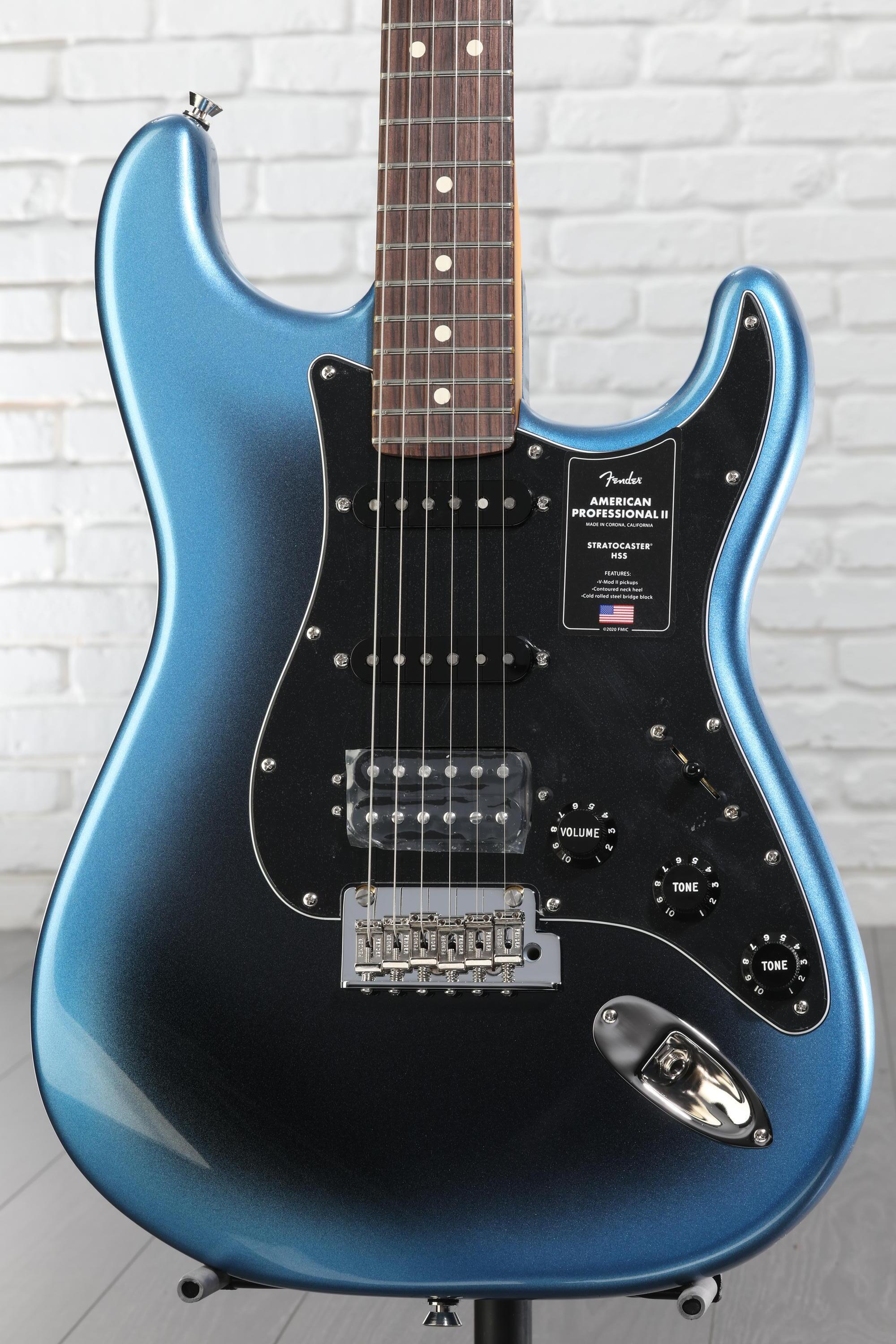 Fender American Professional II Stratocaster HSS Dark Night with
