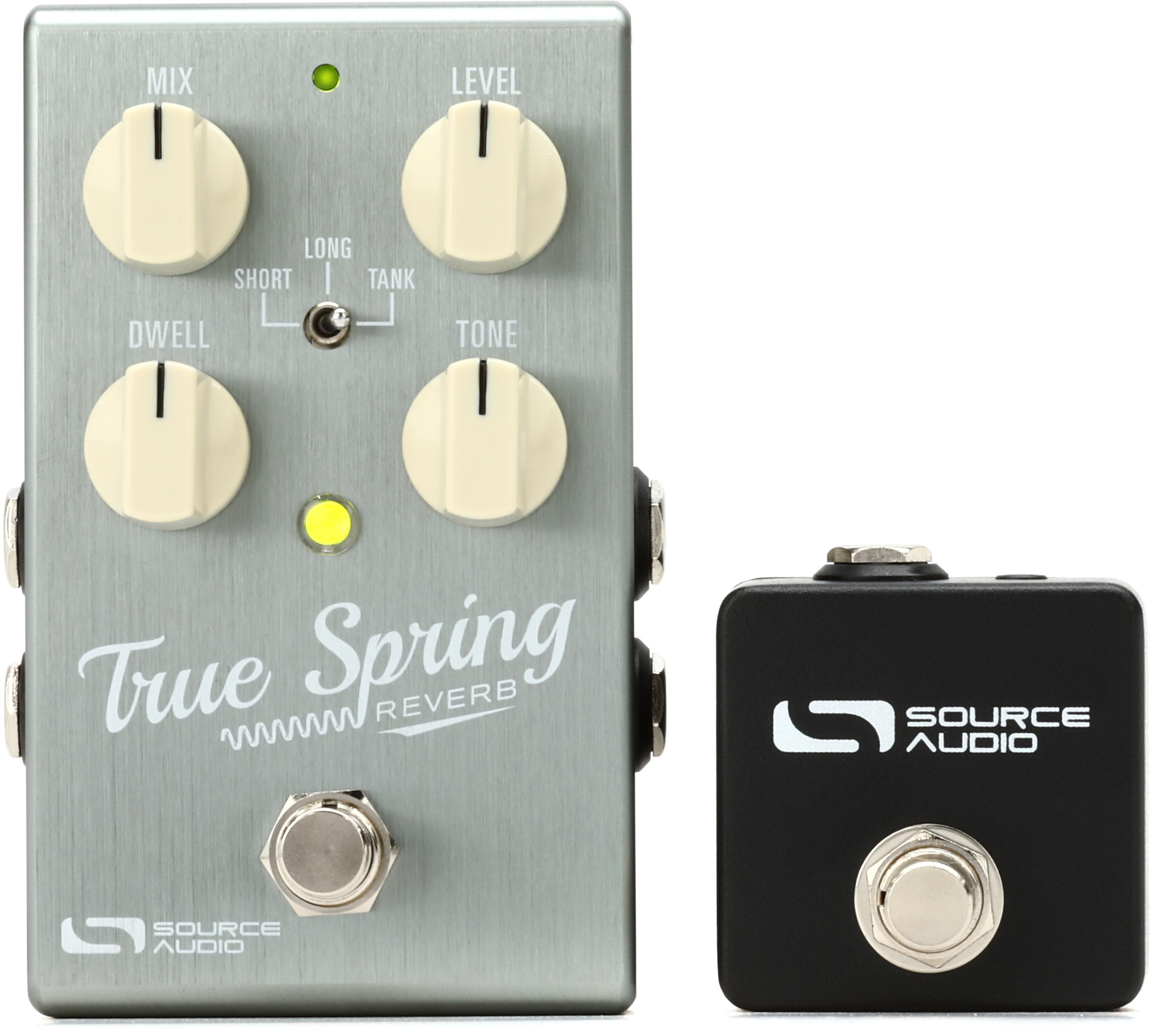 Source Audio True Spring Reverb w/ Favorite Switch Pedal | Sweetwater