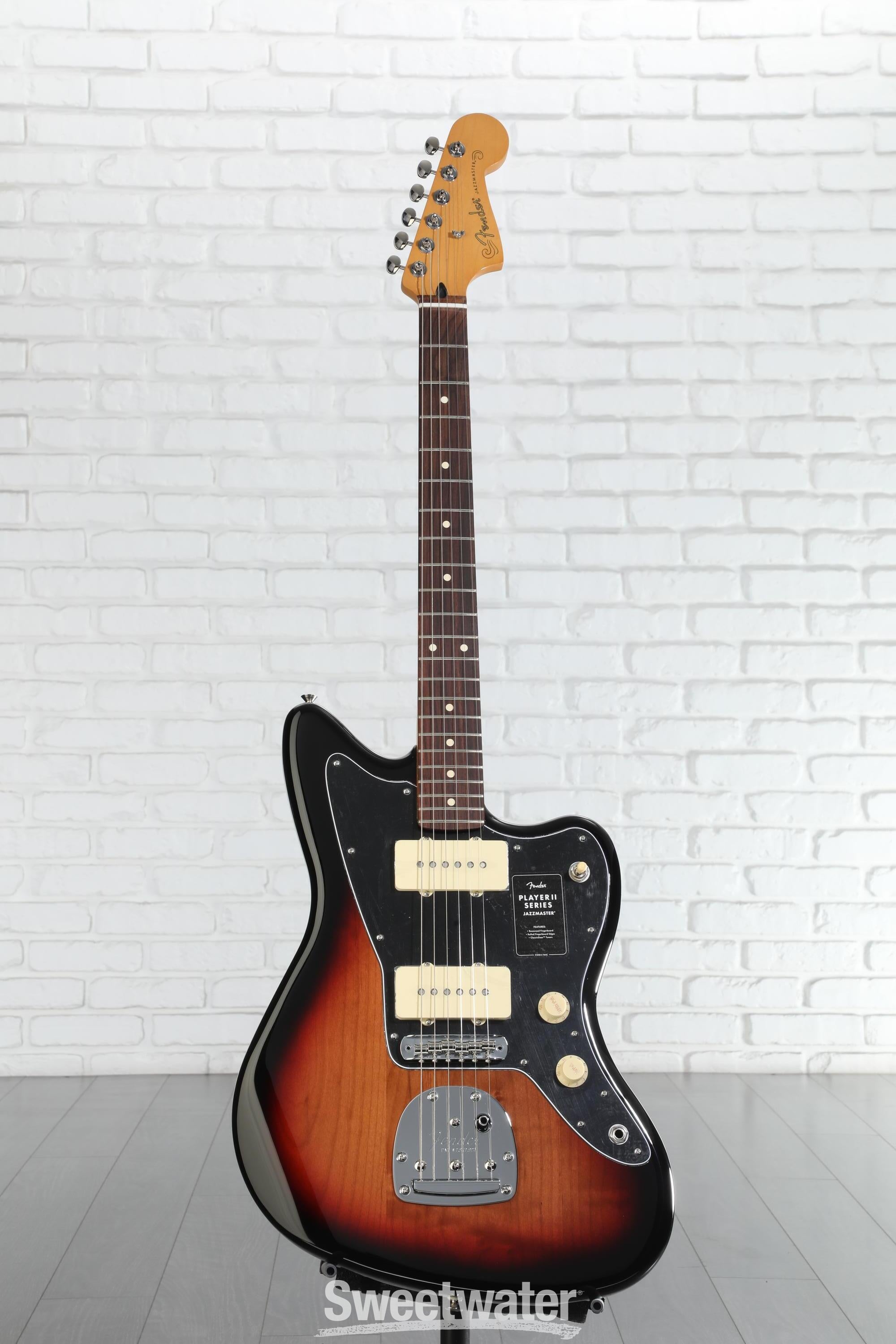 ギター fender player jazzmaster Fender Player Jazzmaster - 3-Tone Sunburst with Pau Ferro