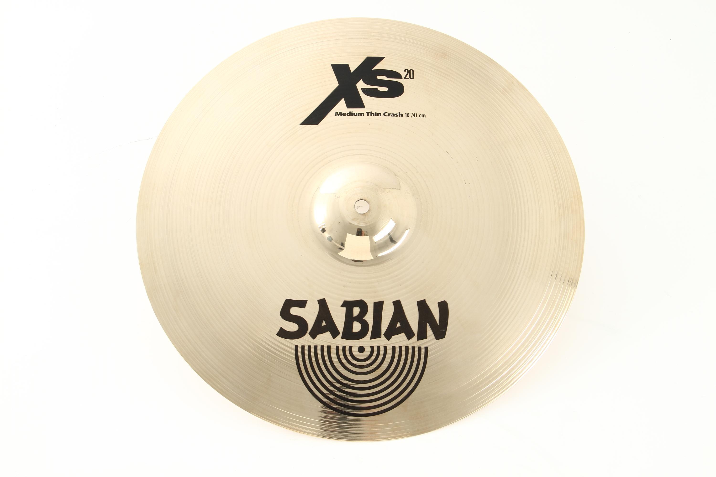 Sabian xs20 medium thin crash deals 16